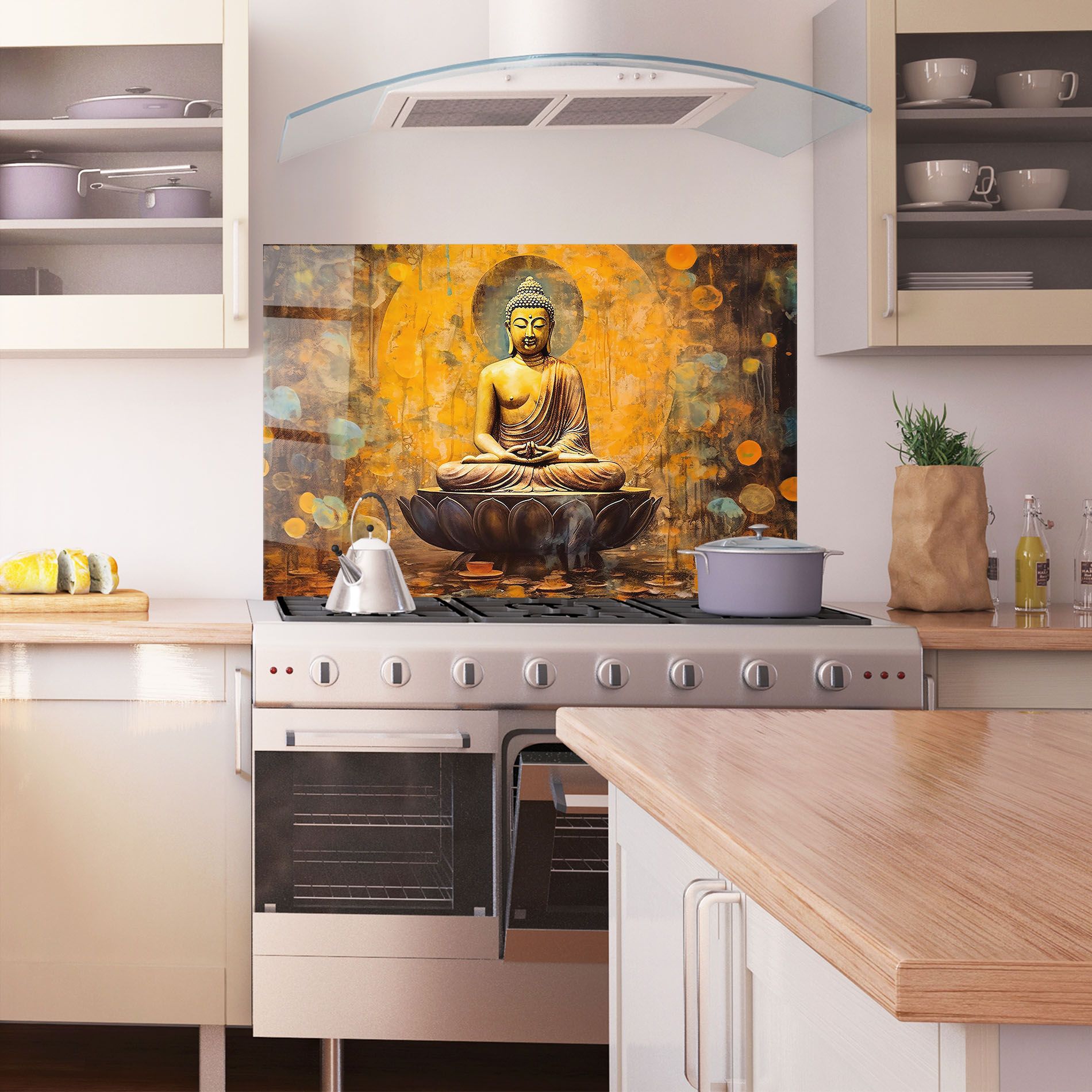 Buddha Floating Art mockup 1