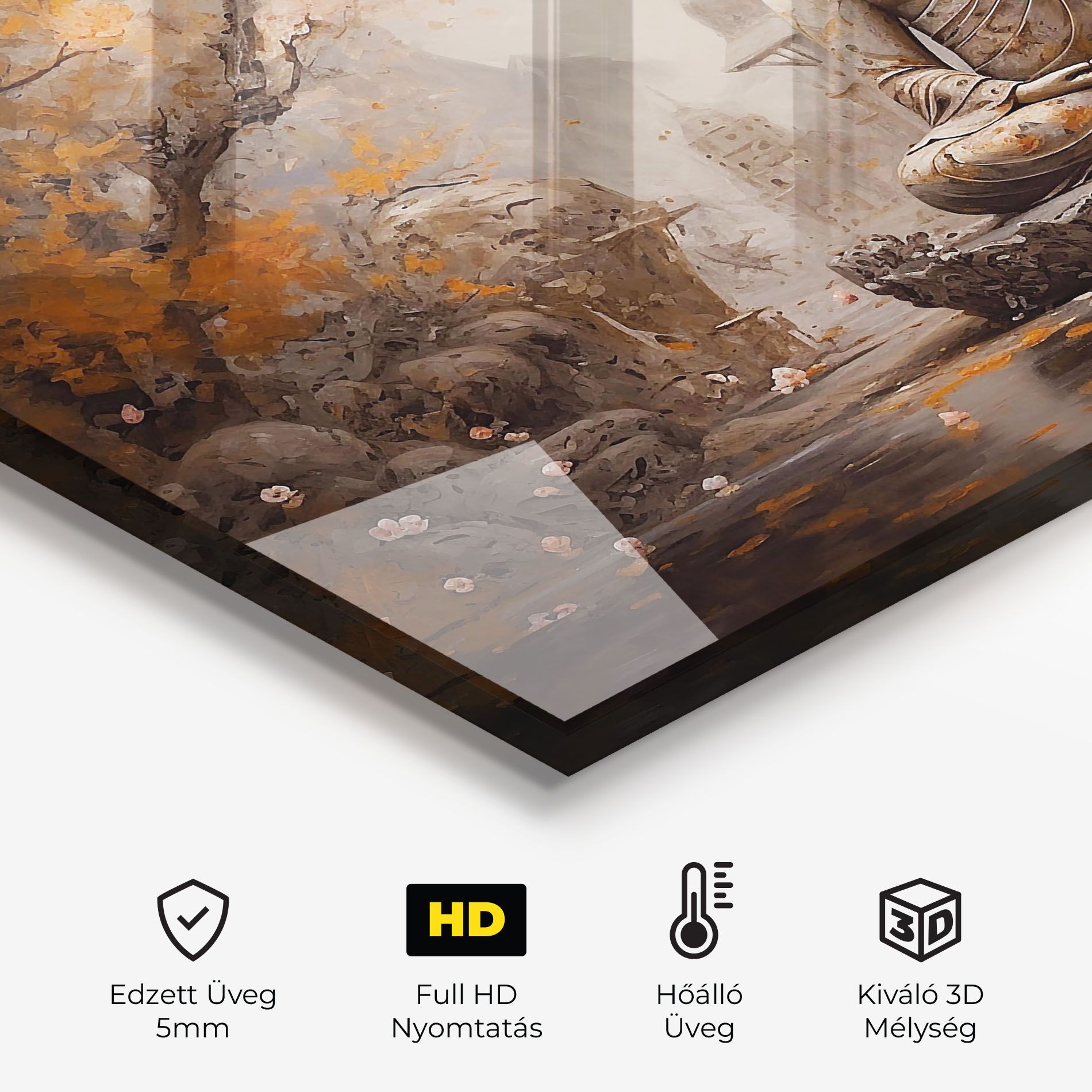 Beautiful Buddha Art mockup 2