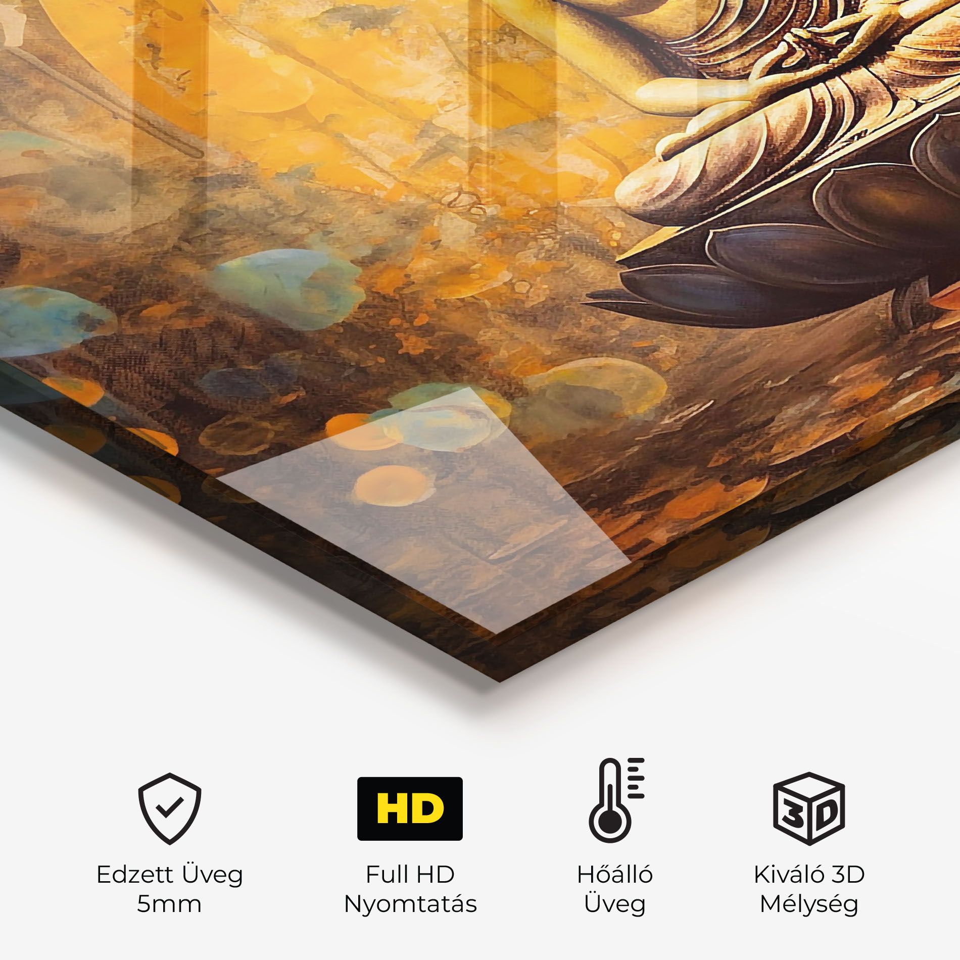 Buddha Floating Art mockup 2