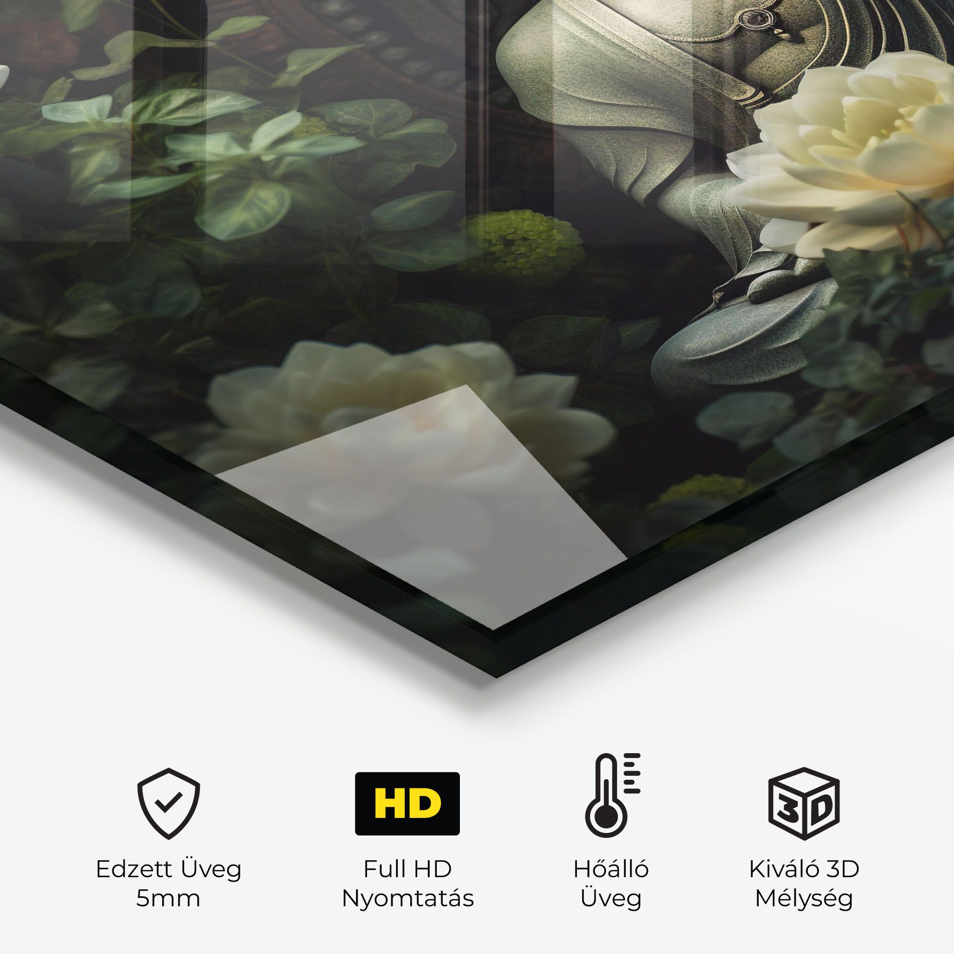 Cream Flower Buddha mockup 2