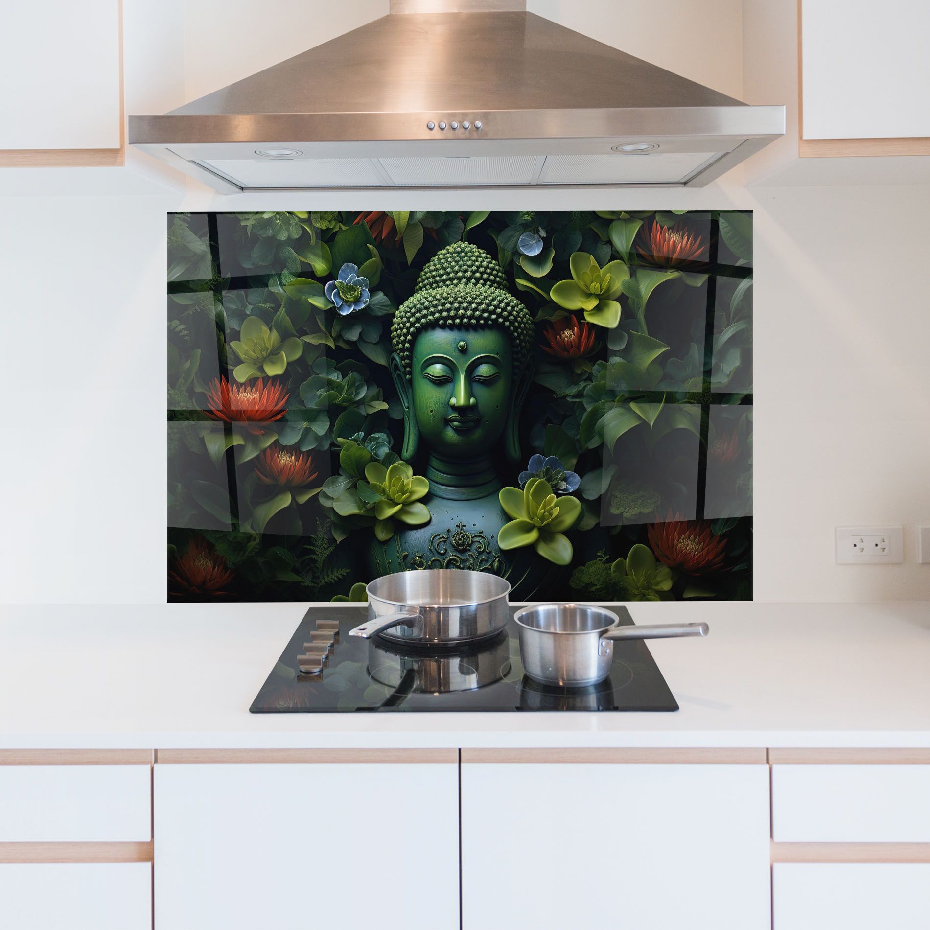 Blue Light Buddha mockup 5