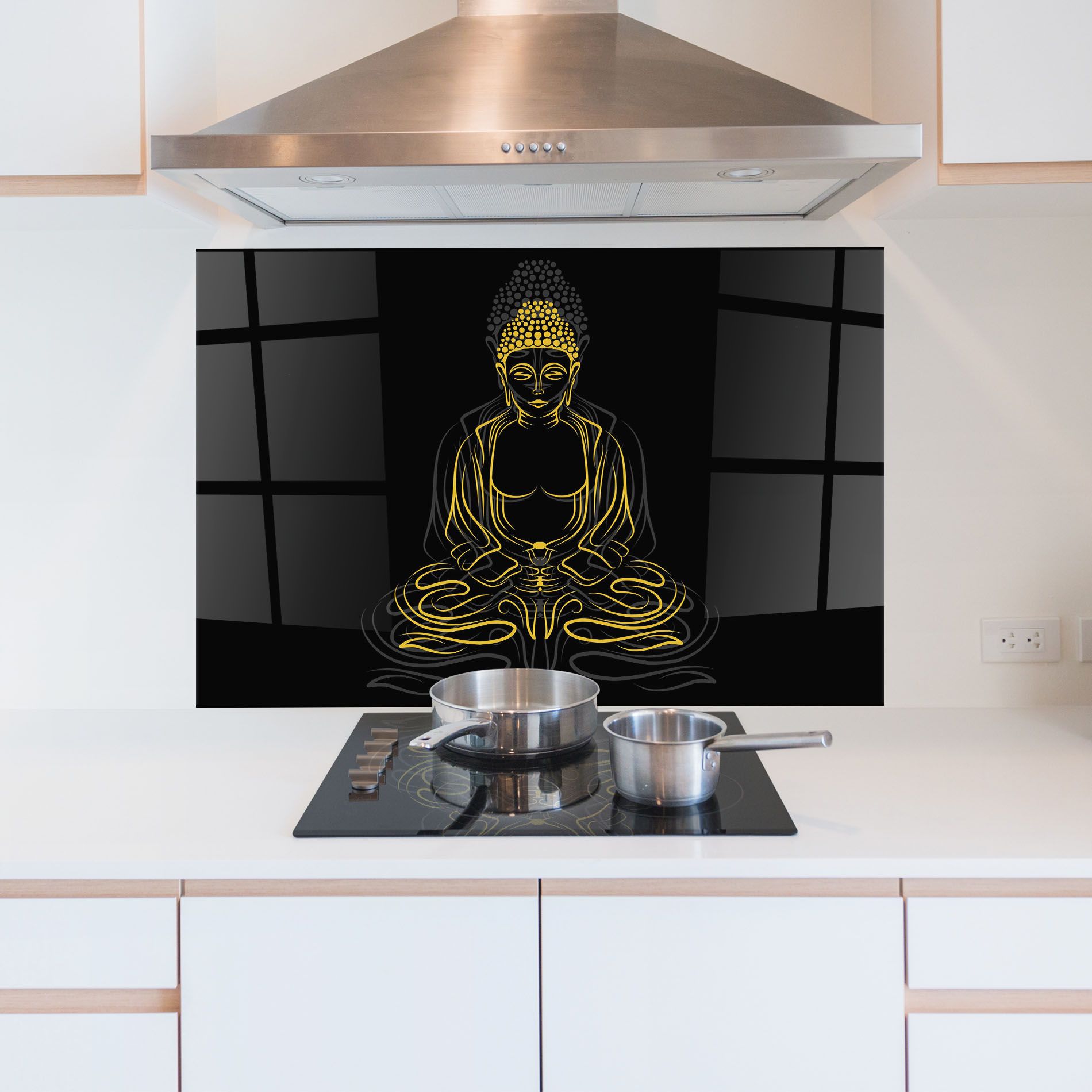 Grey Yellow Buddha mockup 5