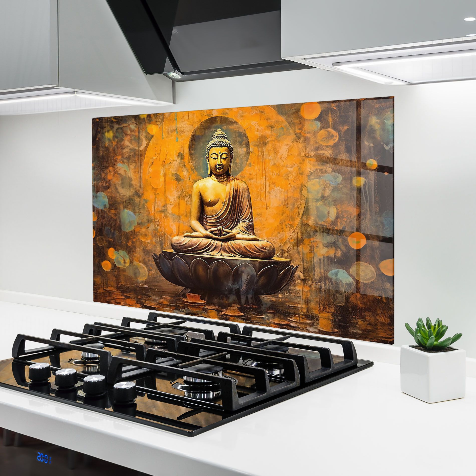 Buddha Floating Art mockup 6