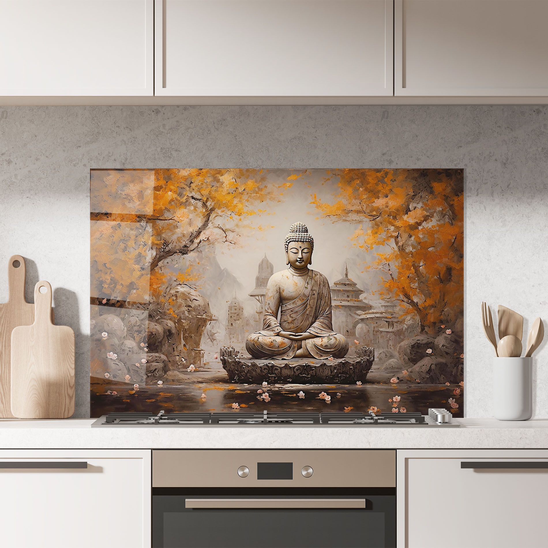 Beautiful Buddha Art mockup 7