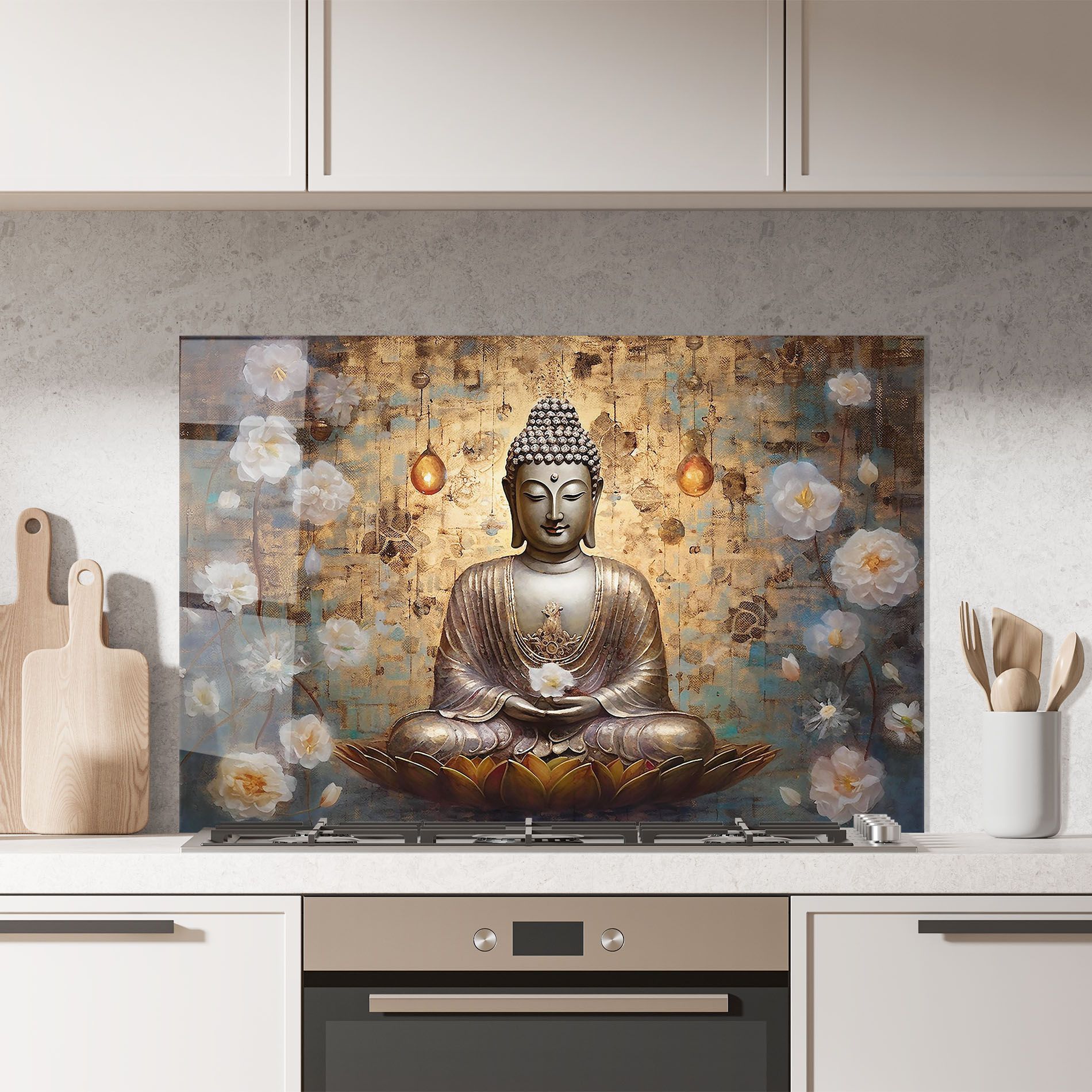 Buddha Meditation Art mockup 7