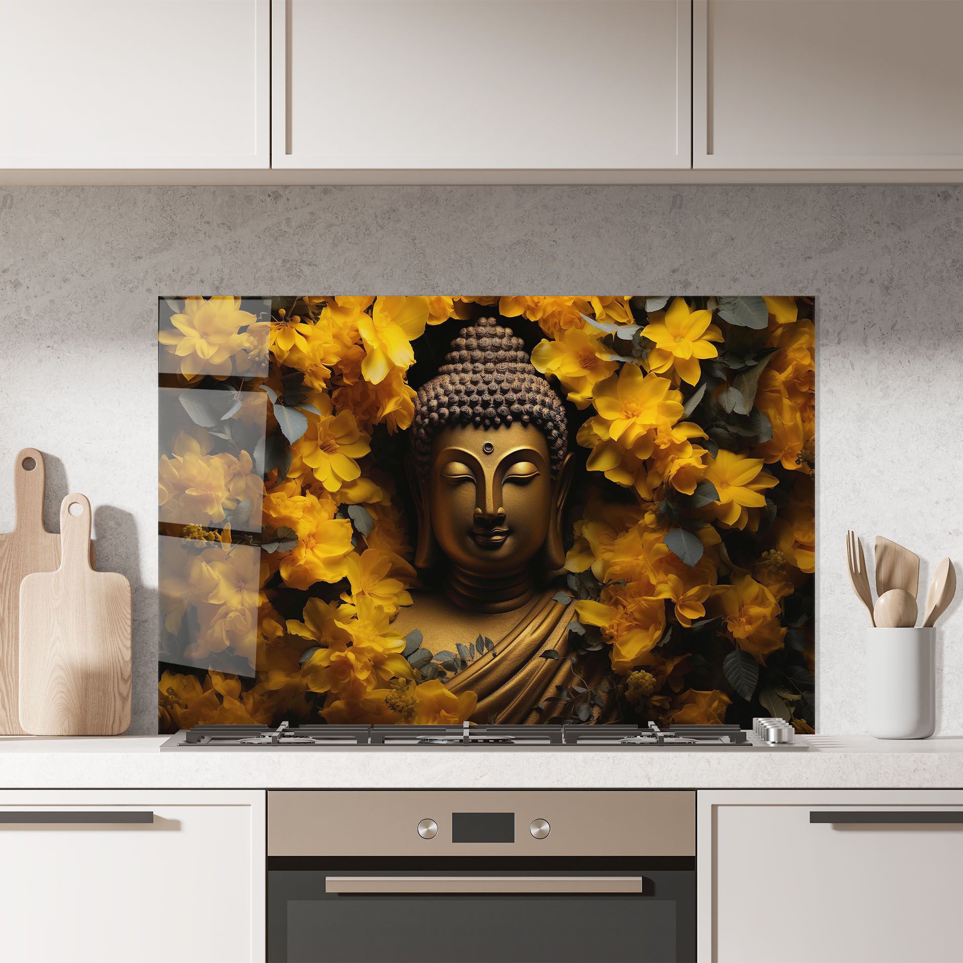 Gold Buddha Meditation mockup 7
