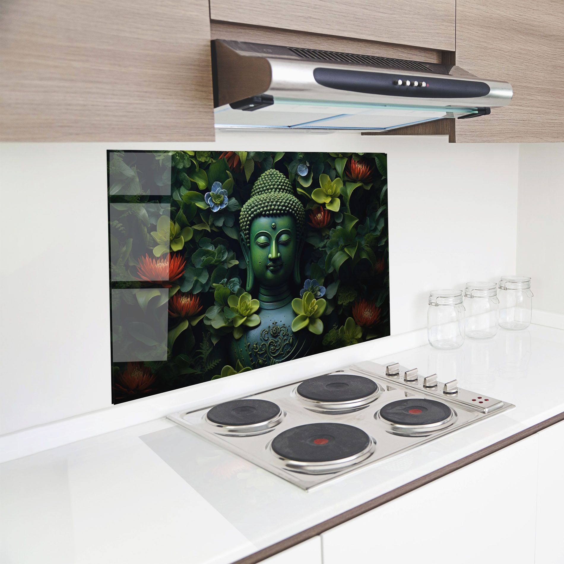 Blue Light Buddha mockup 8