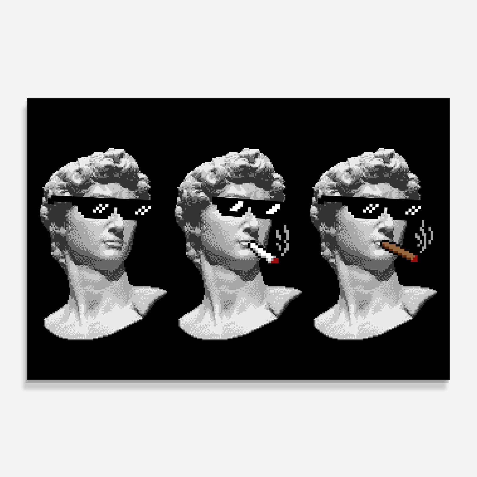 Statue Smoking mockup 0