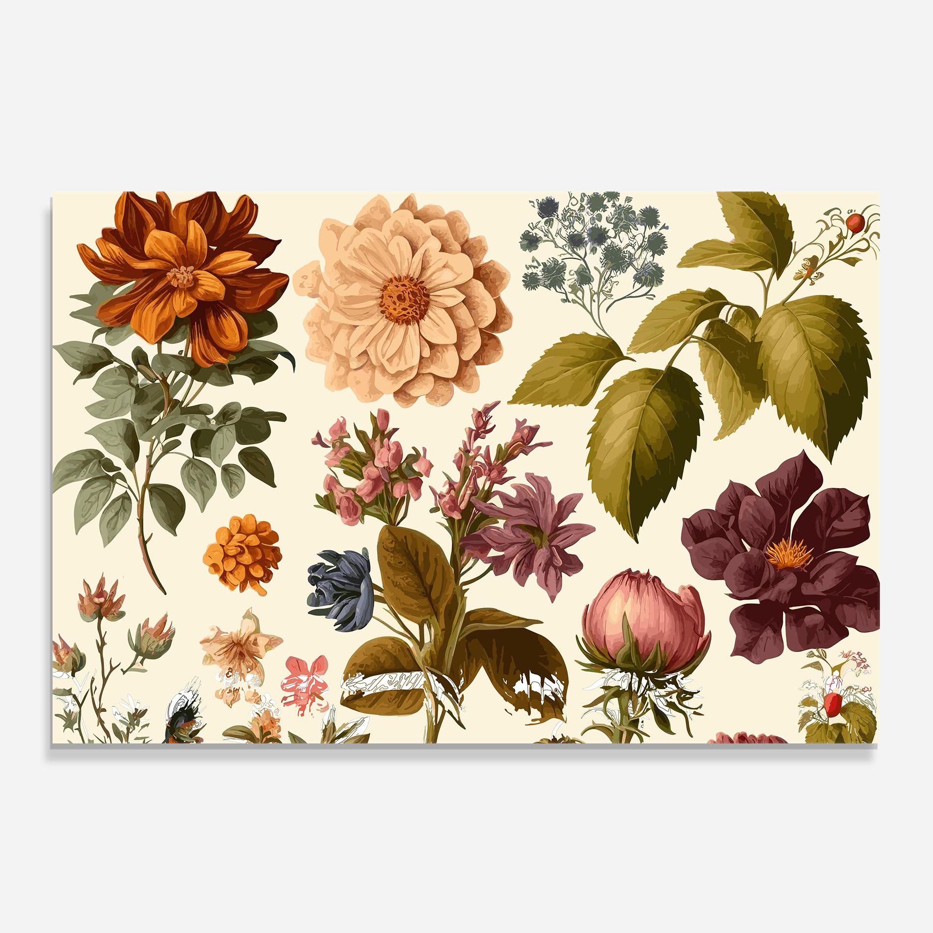 Vintage Plant Collage mockup 0