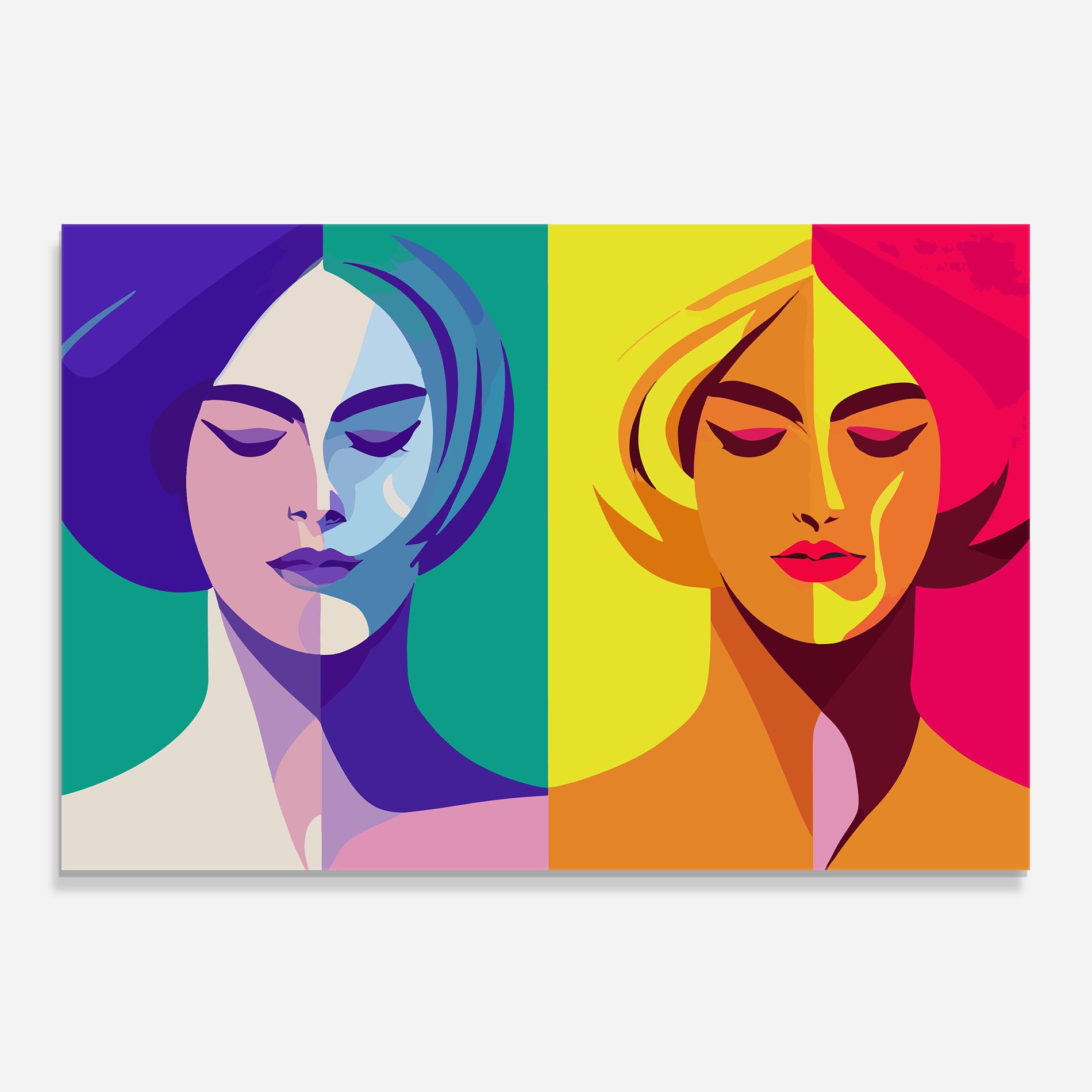 Winter Summer Girl mockup 0