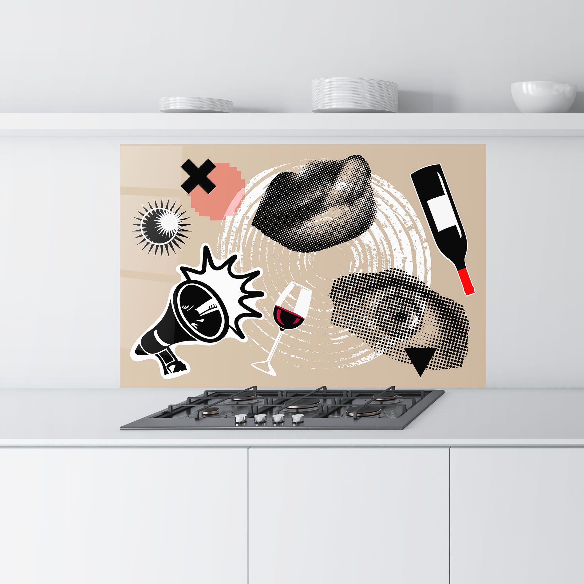 Lips Mouth Collage mockup 9