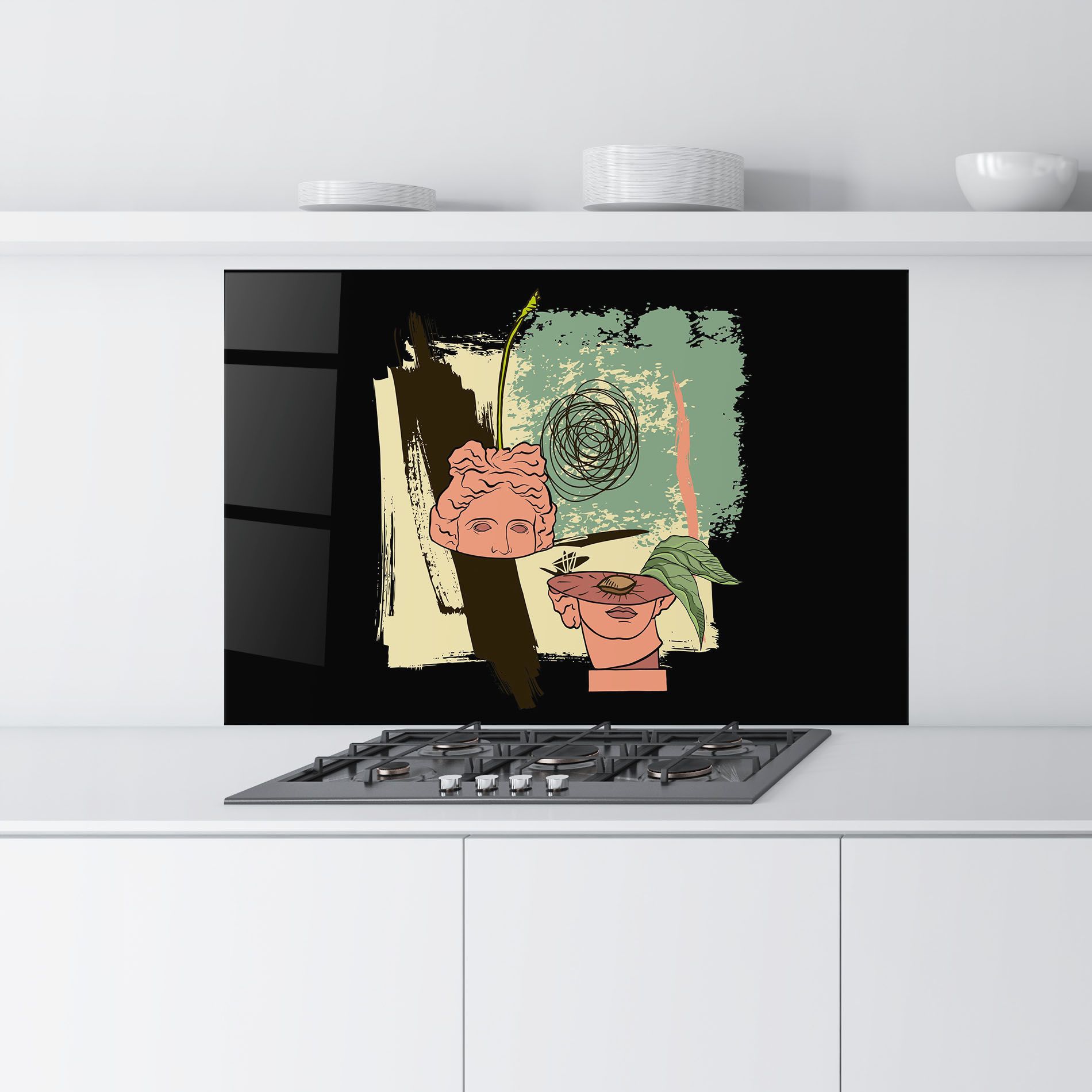 Statue Fruit mockup 9