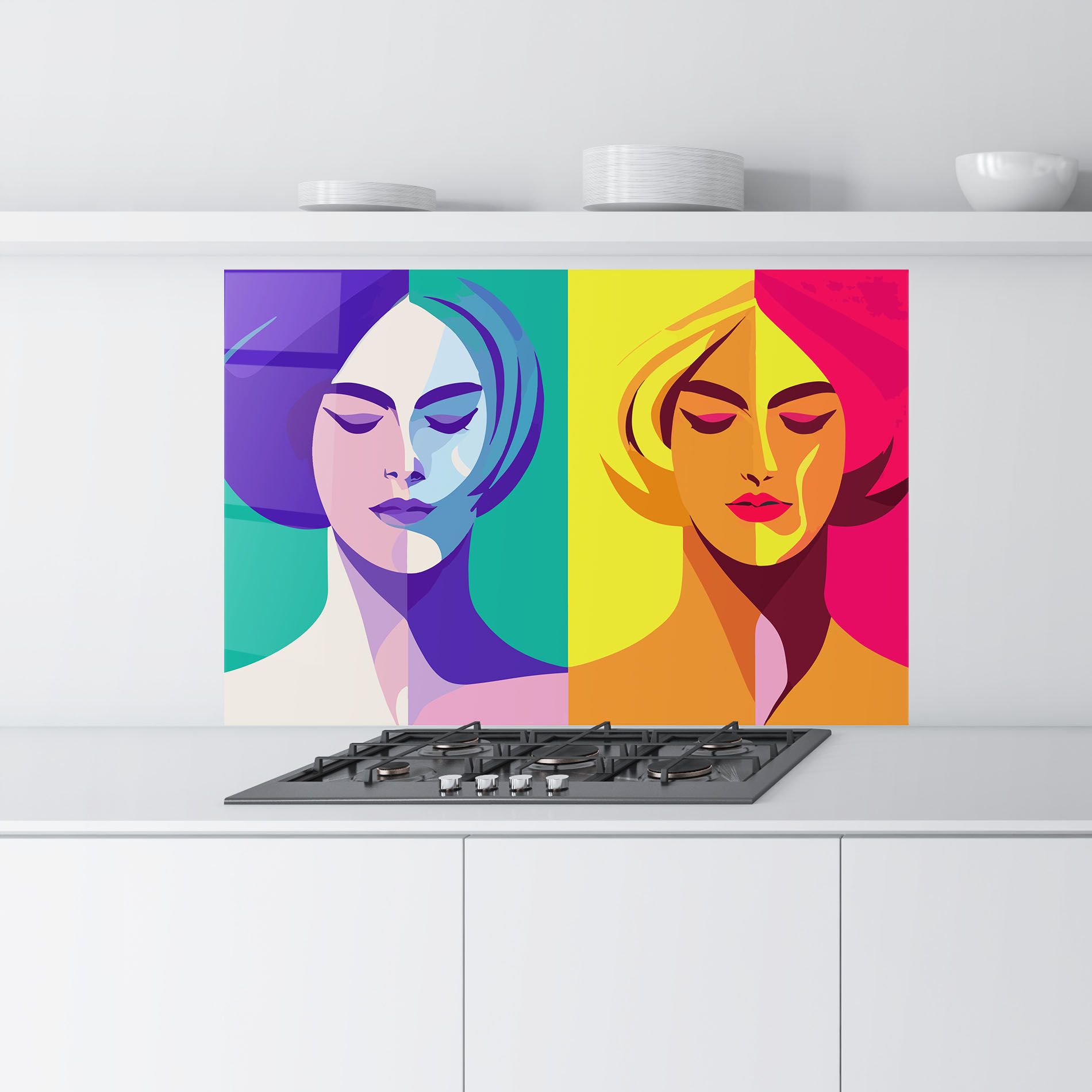 Winter Summer Girl mockup 9