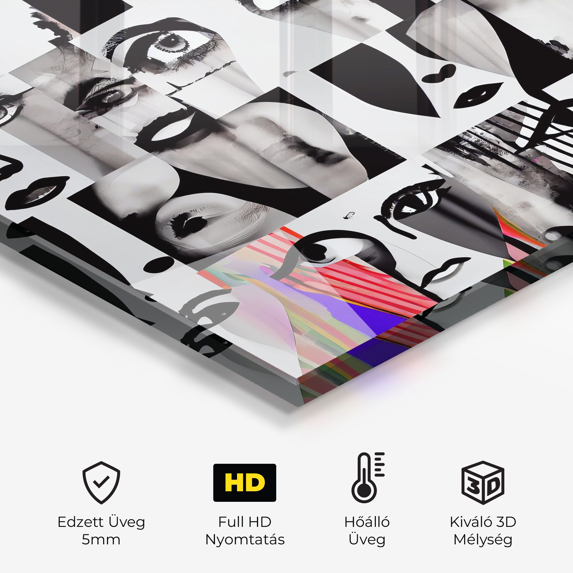 Black White Face mockup 2