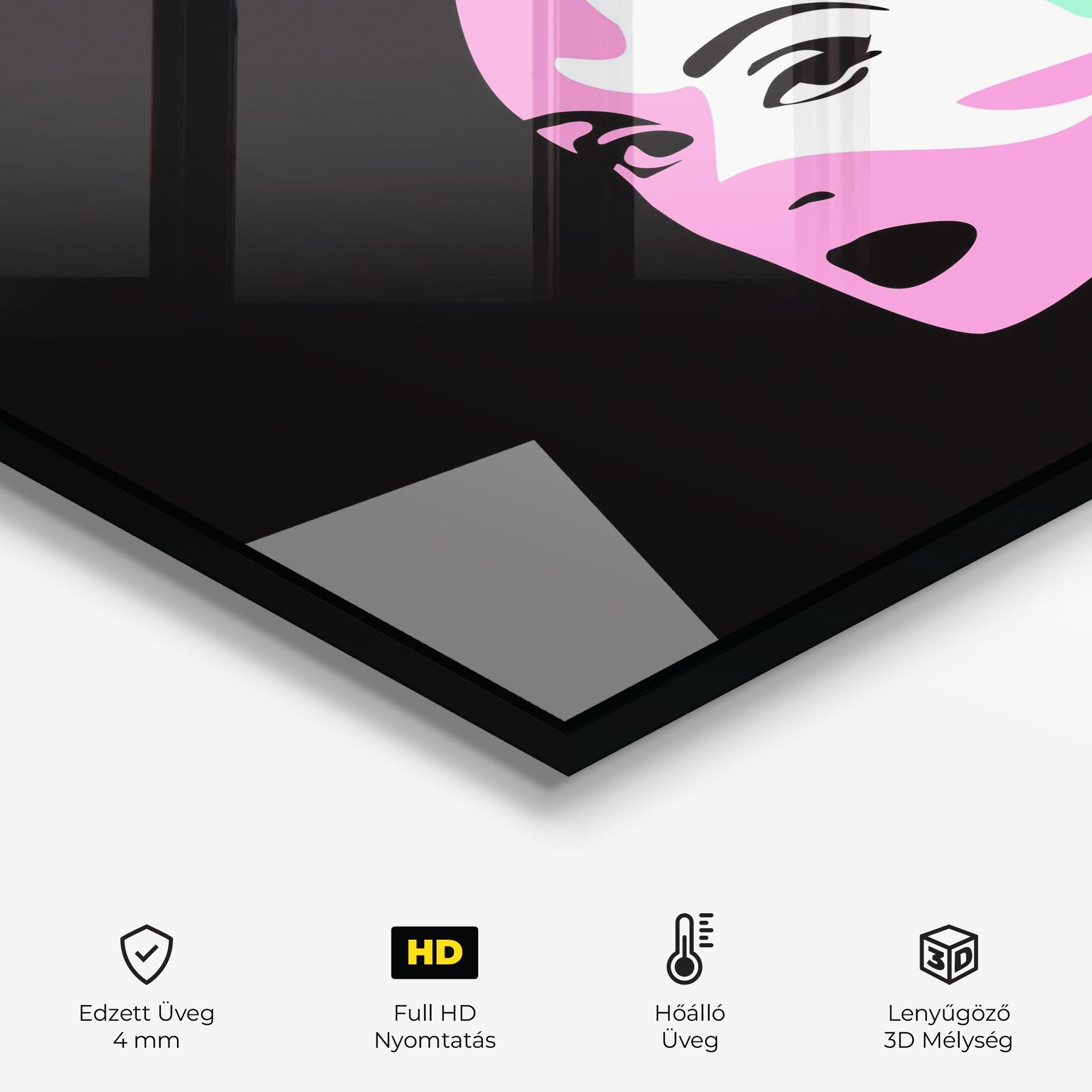 Konyhai üveg hátfal Exposure Portrait mockup 2