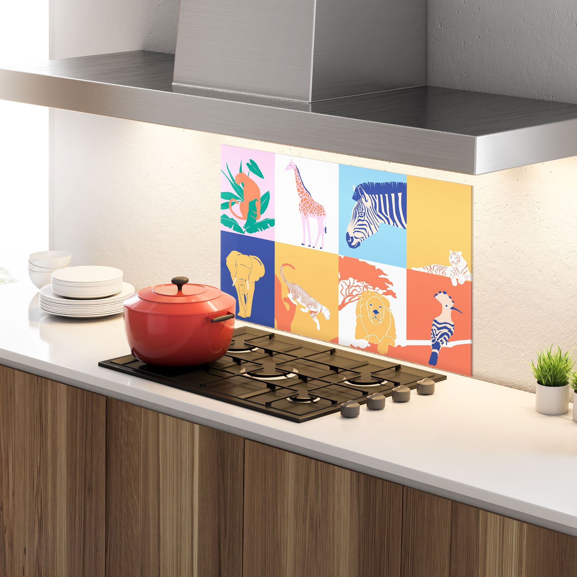 Wild Life Collage mockup 4