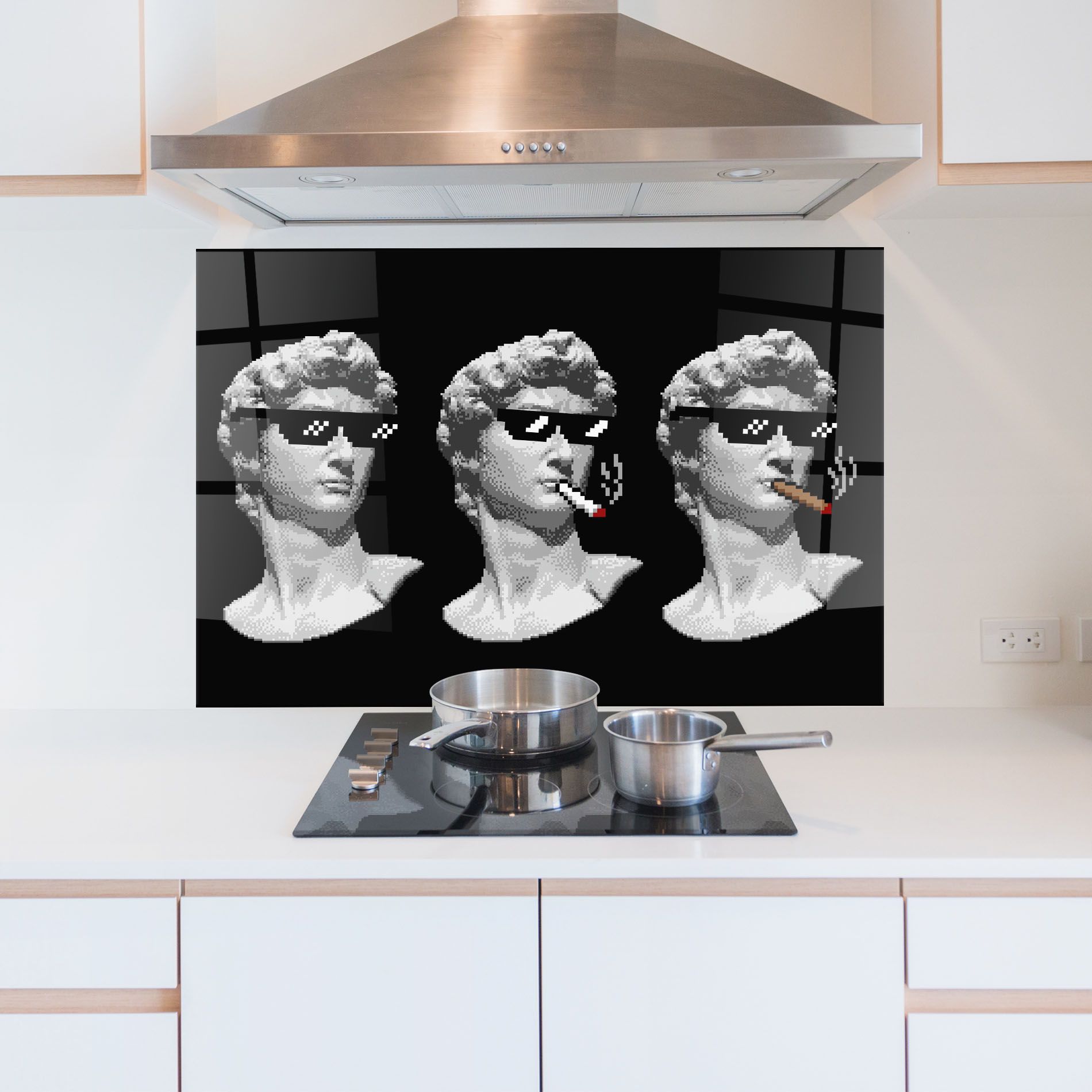 Statue Smoking mockup 5