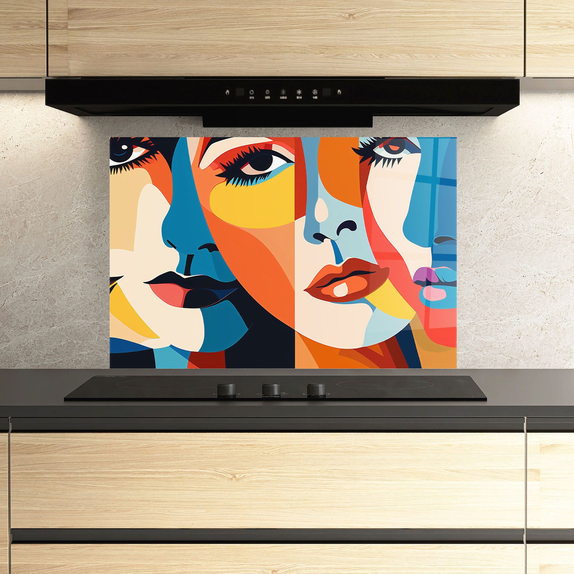 Beauty Face Collage mockup 3