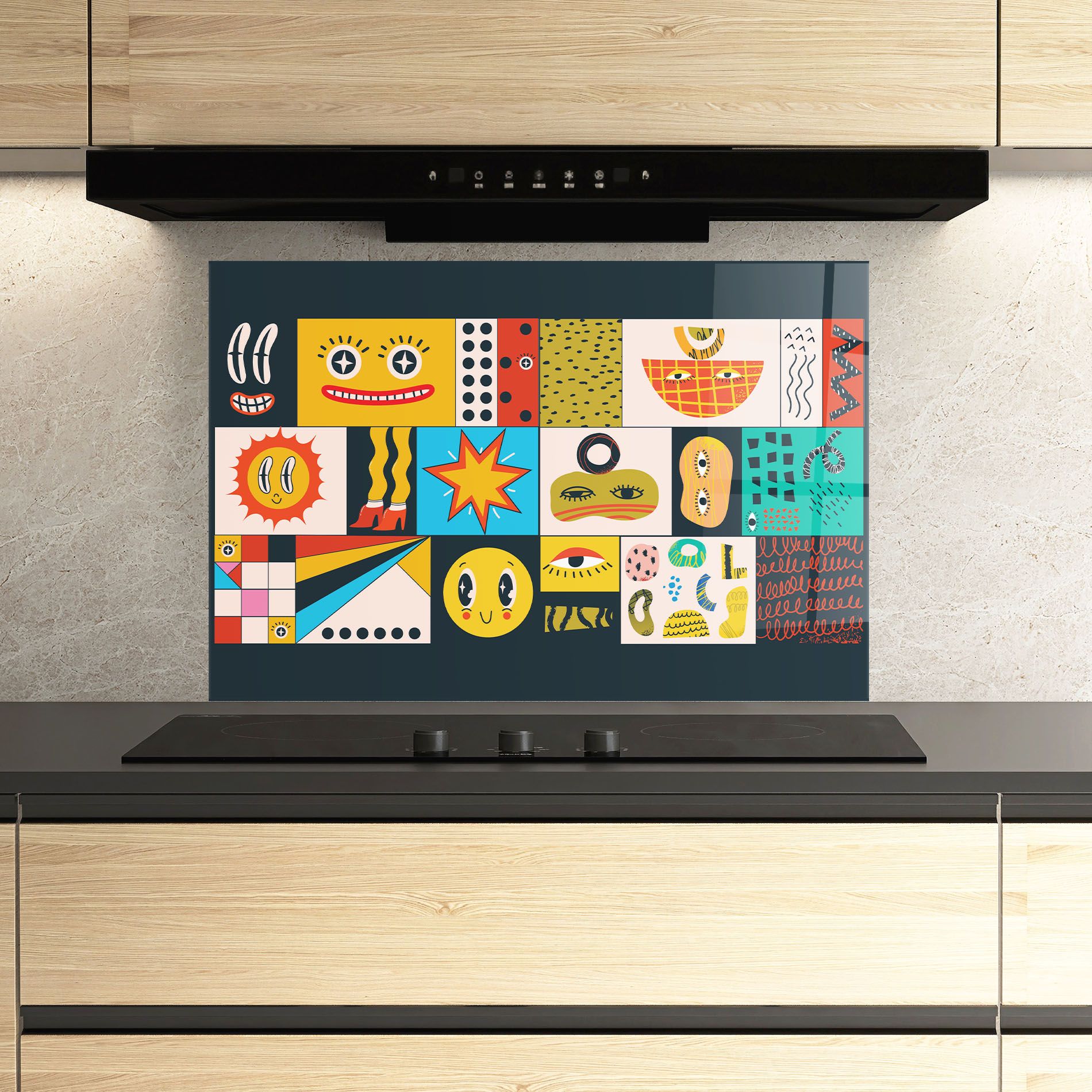 Cool Eye Shape mockup 3