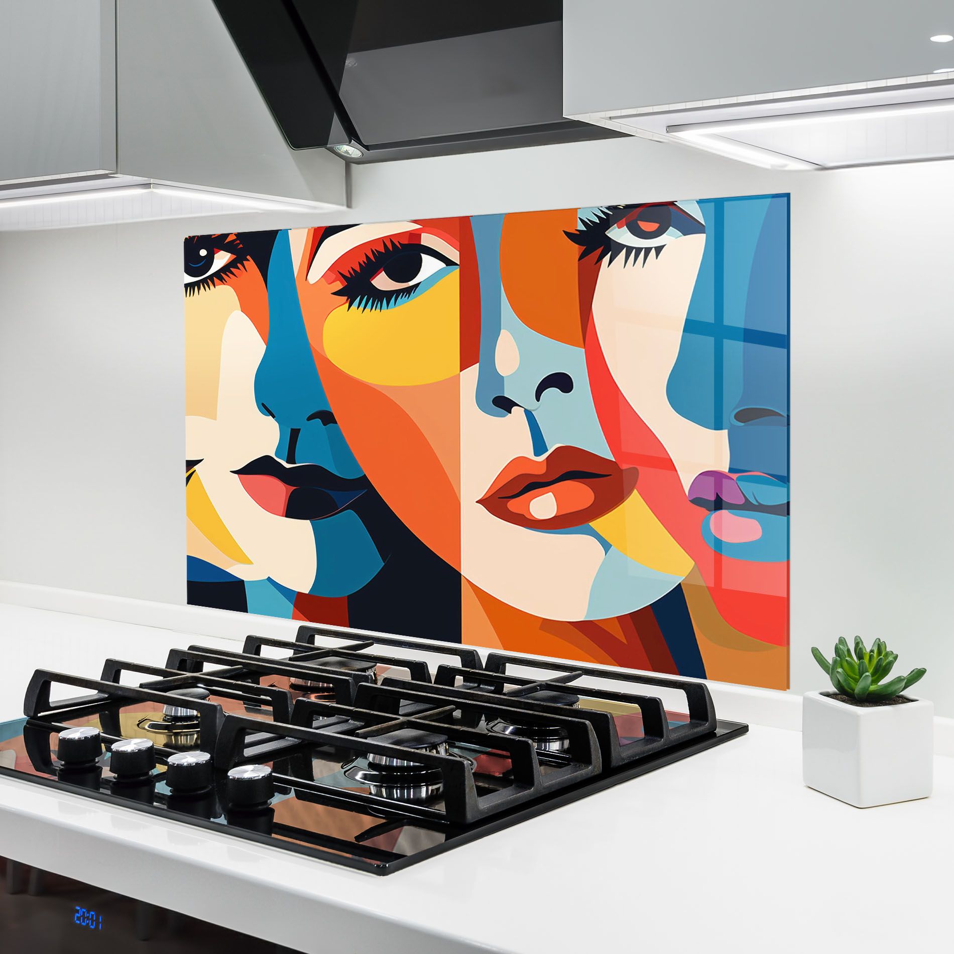 Beauty Face Collage mockup 6