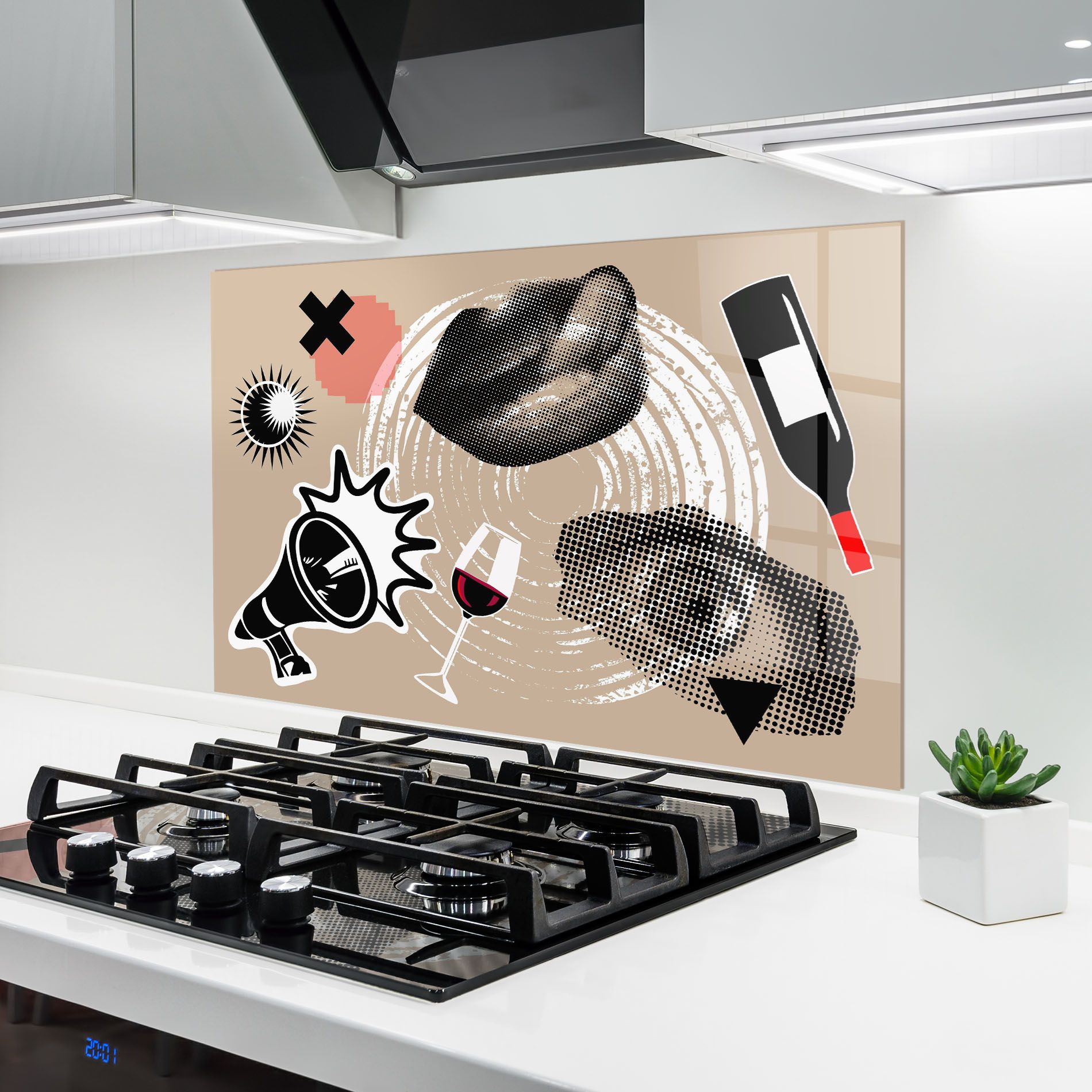 Lips Mouth Collage mockup 6