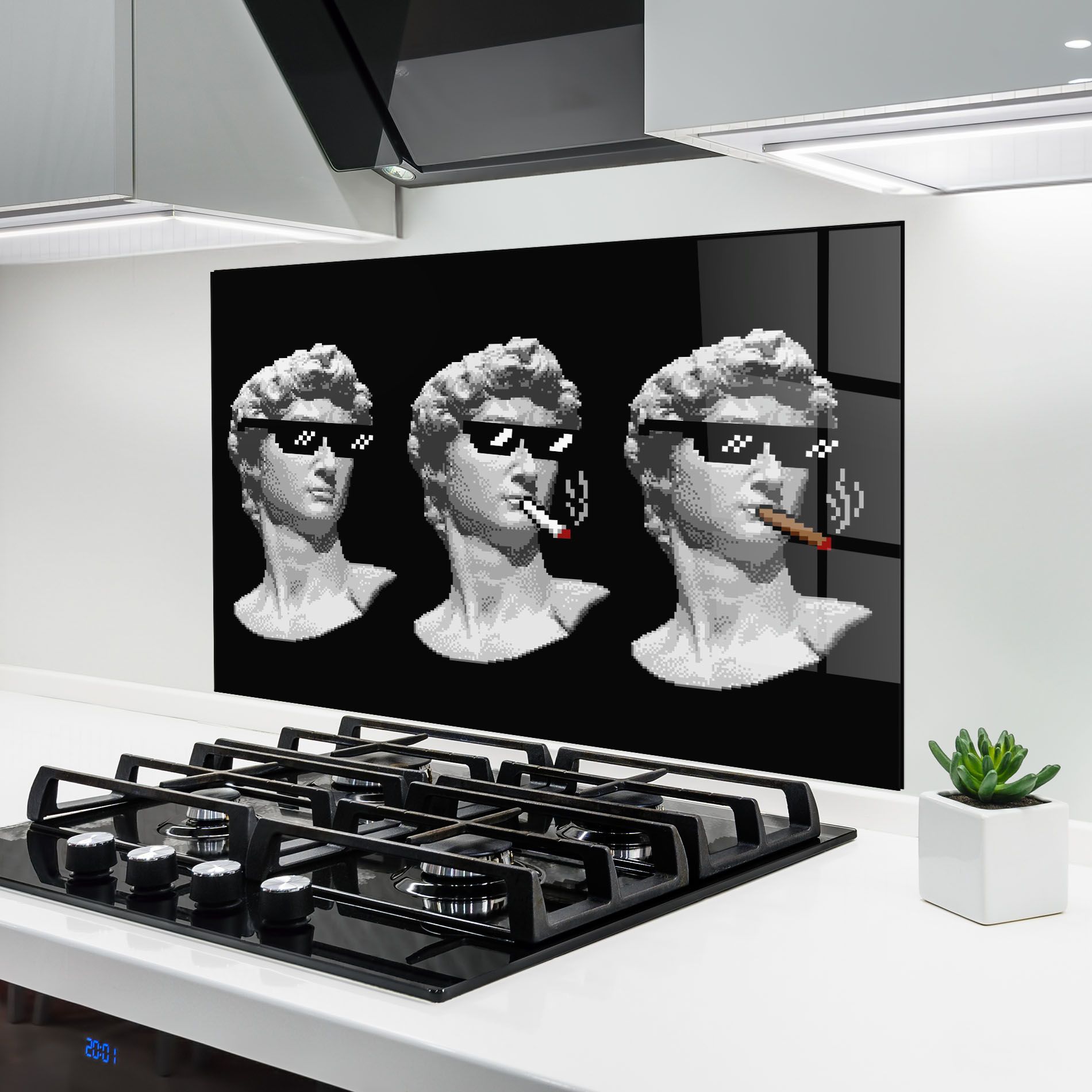 Statue Smoking mockup 6