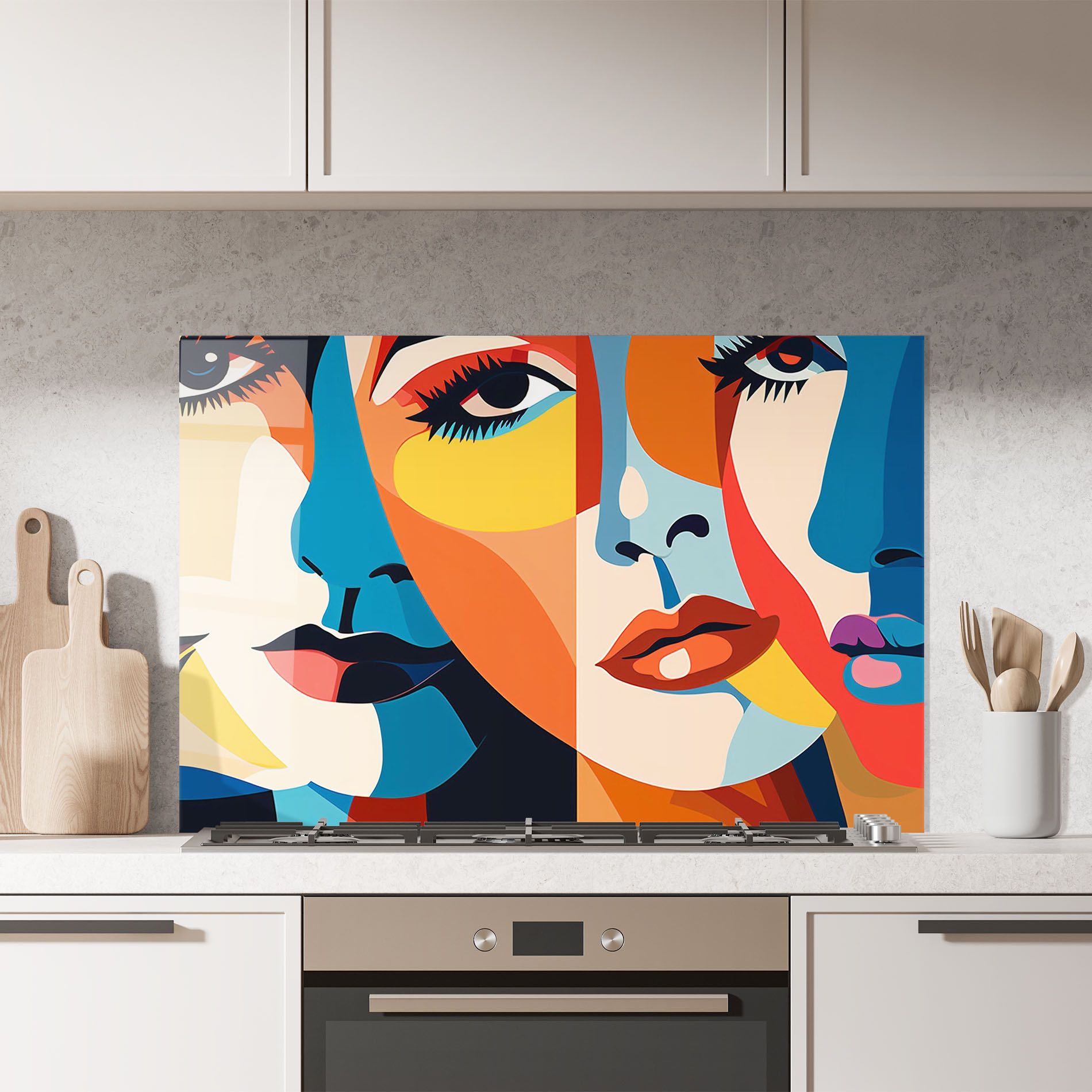 Beauty Face Collage mockup 7