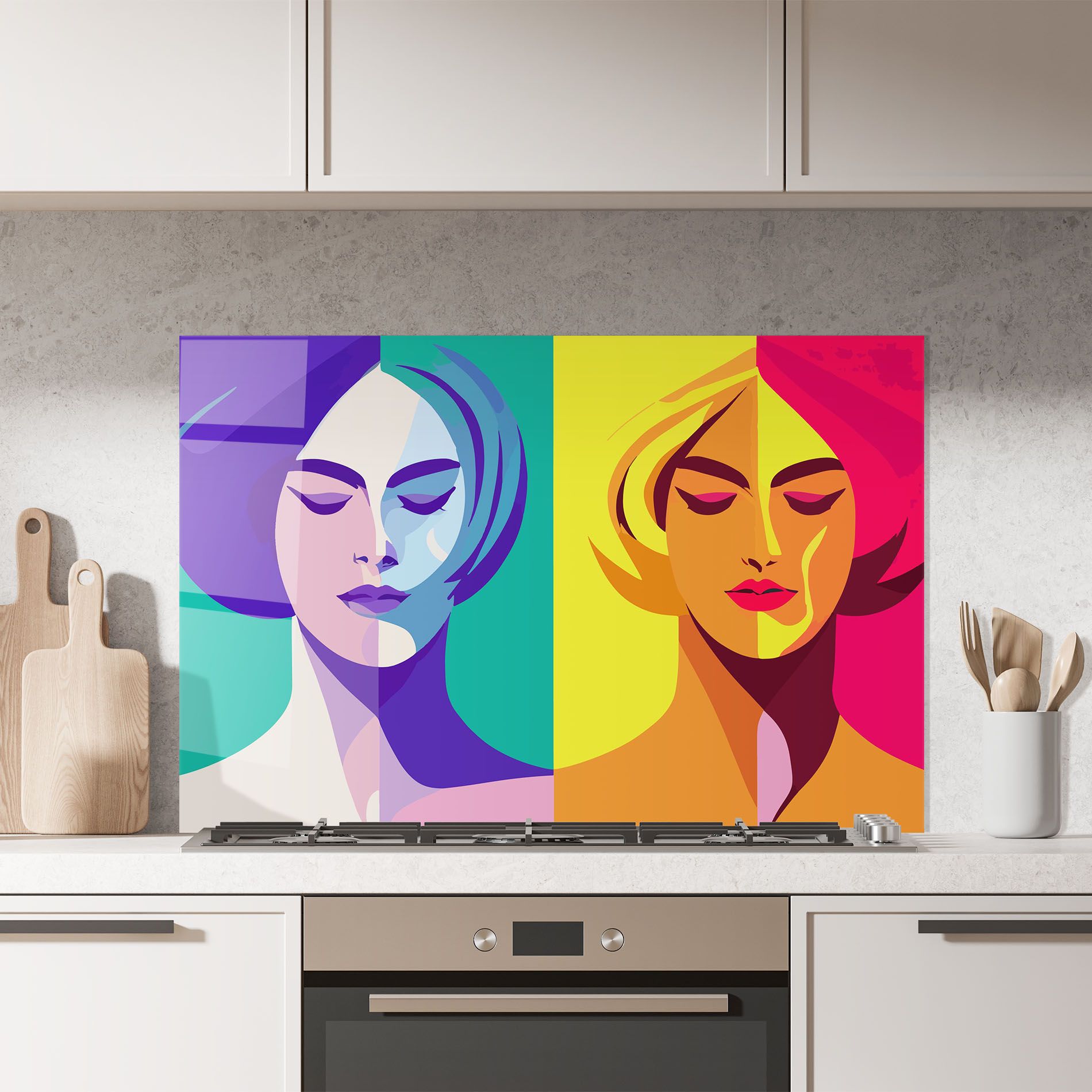 Winter Summer Girl mockup 7