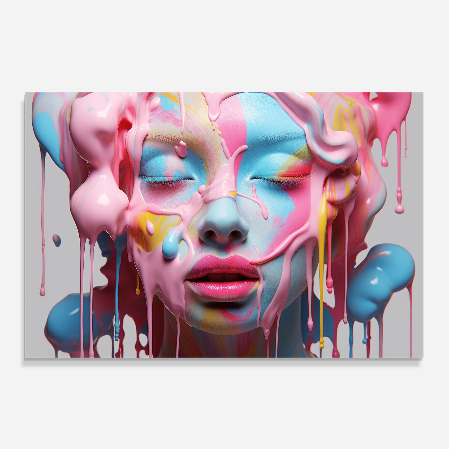 Colorful Face Paint mockup 0