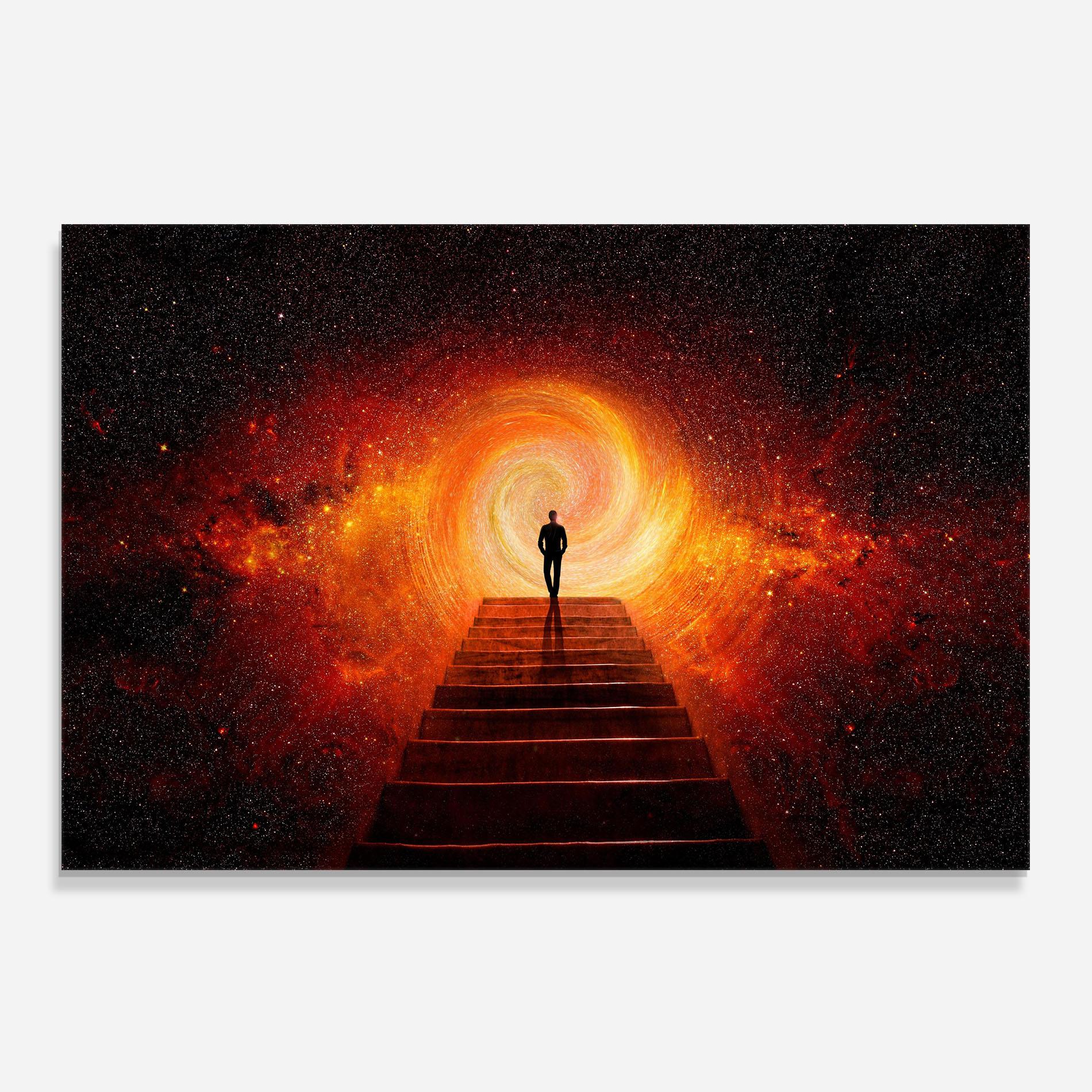 Konyhai üveg hátfal Gateway To Your Soul mockup 0