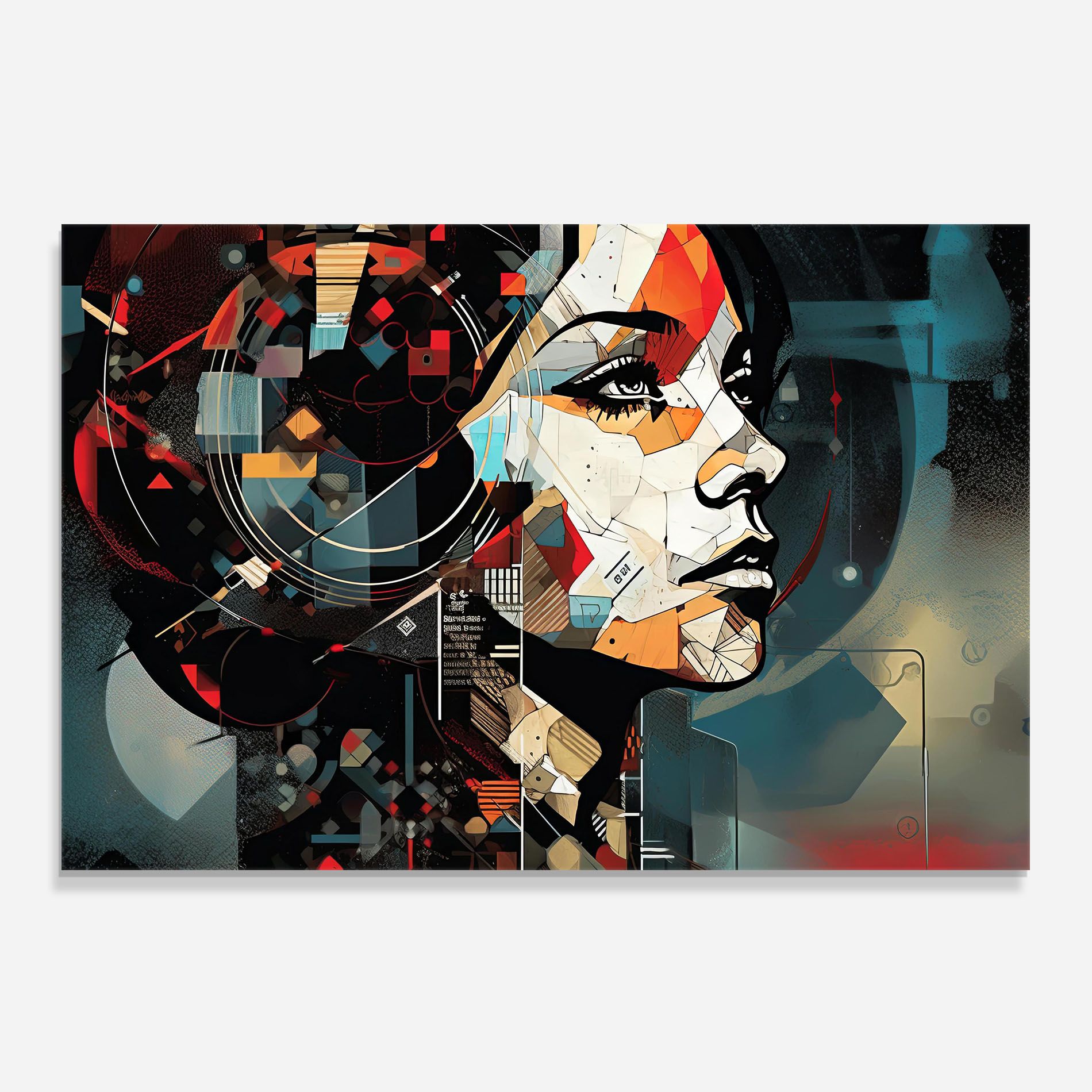 Graphical Artwork Woman mockup 0