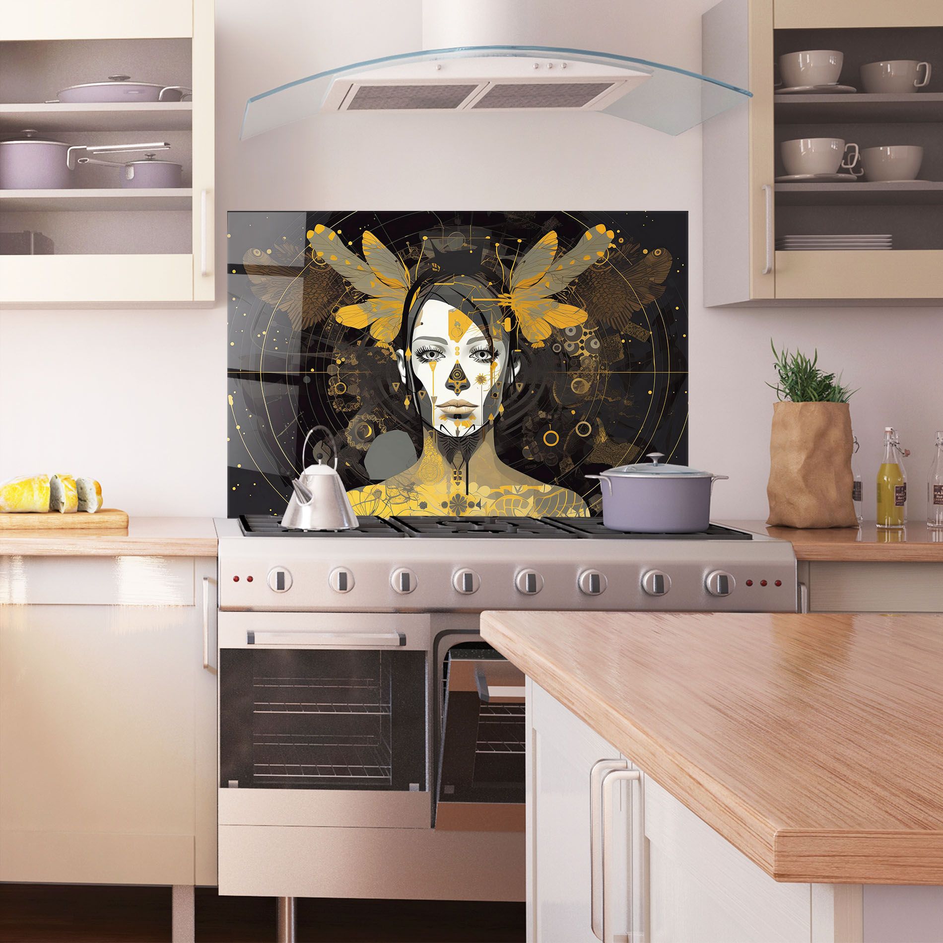 Colorful Graphical Artwork mockup 1