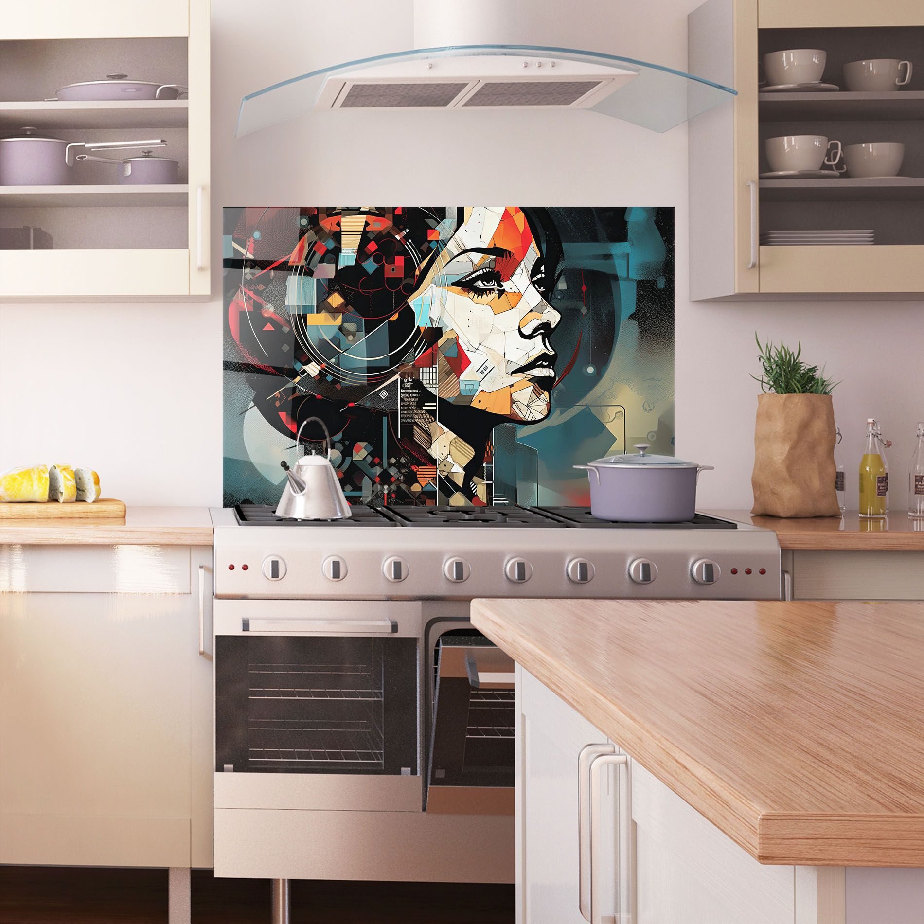 Graphical Artwork Woman mockup 1