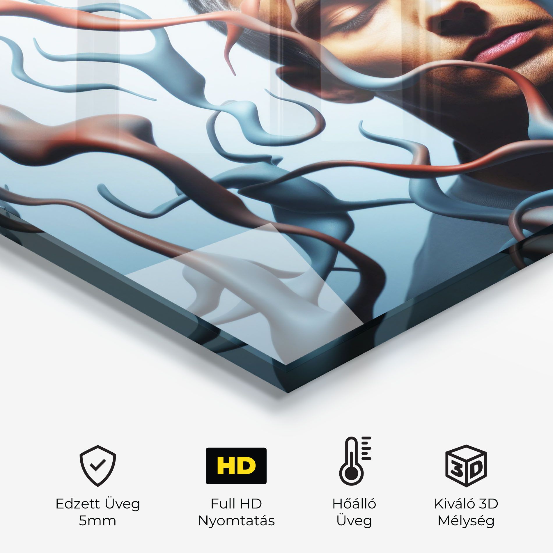 Blue Red Swirls mockup 2