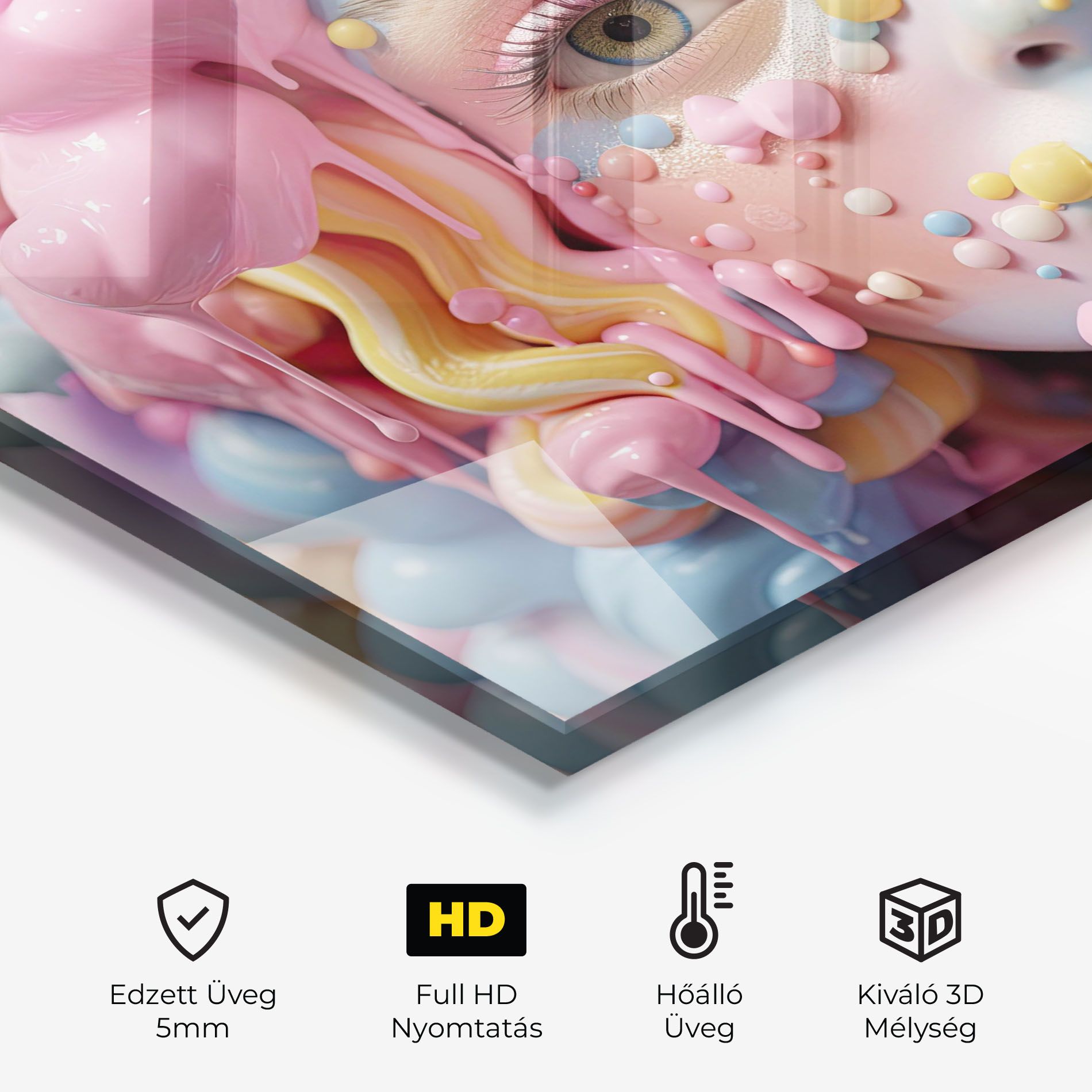 Candy Face Girl mockup 2