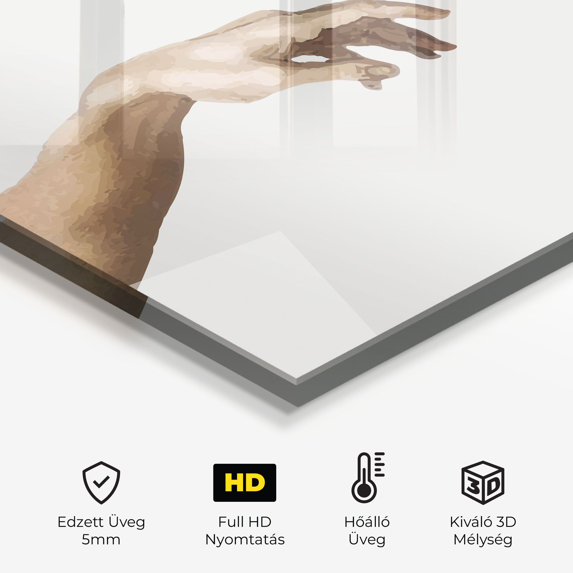 Cream Hands Art mockup 2