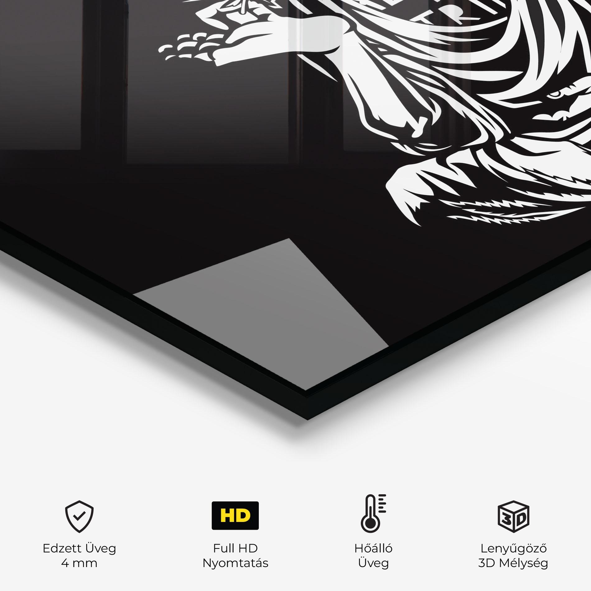 Konyhai üveg hátfal Always Trip mockup 2