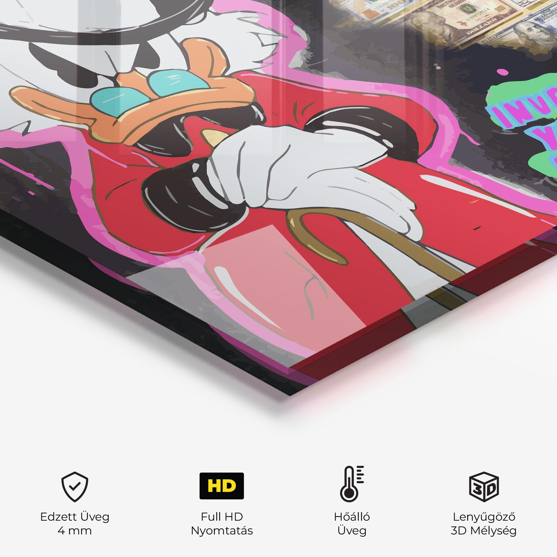 Konyhai üveg hátfal Money Advice mockup 2