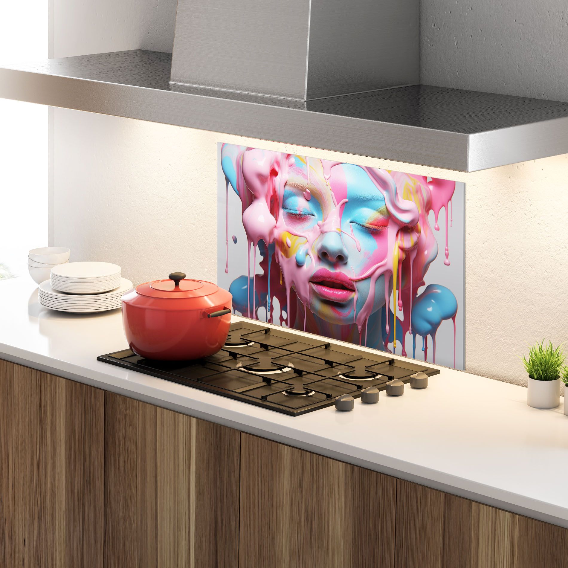 Colorful Face Paint mockup 4