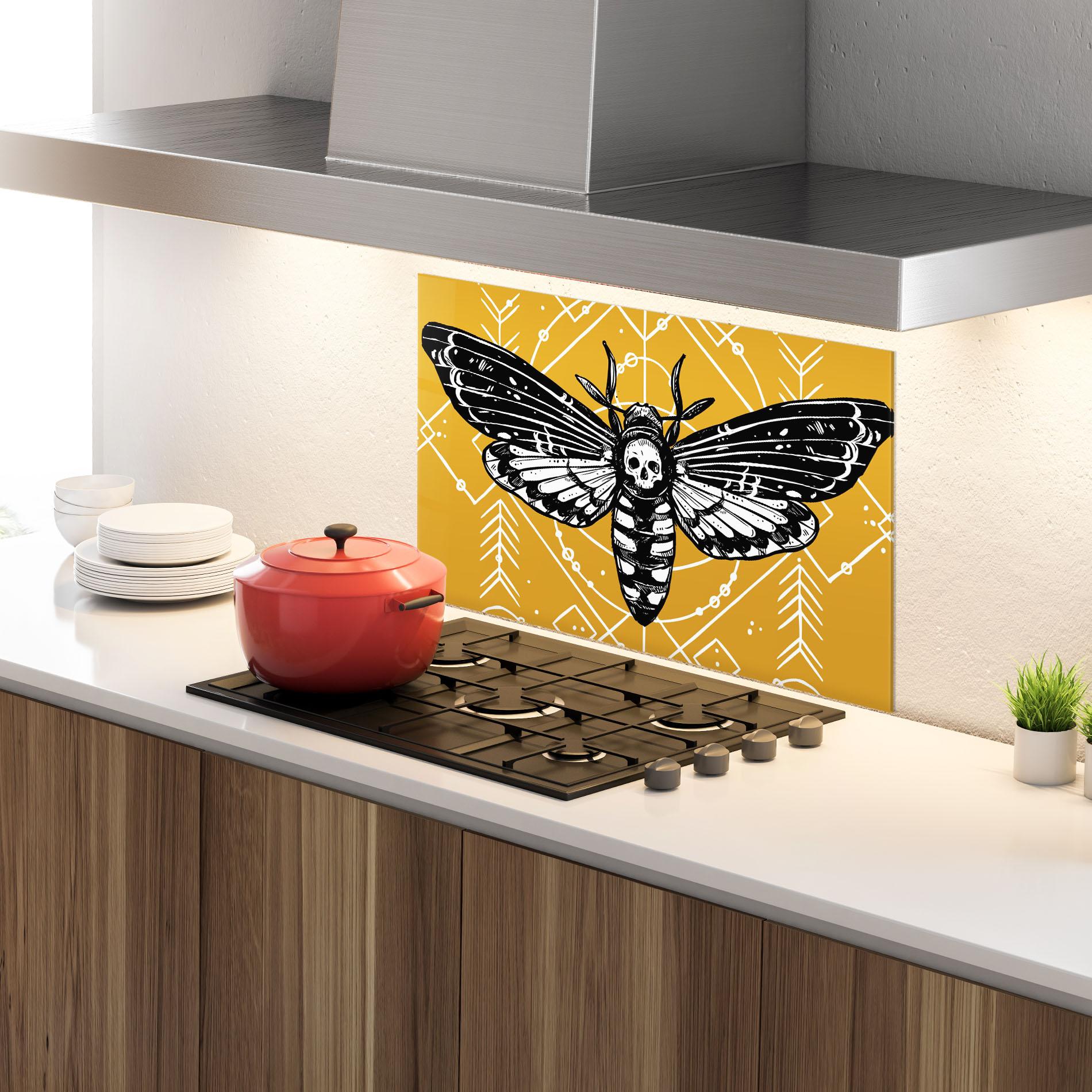 Konyhai üveg hátfal Cool Art 03 mockup 4