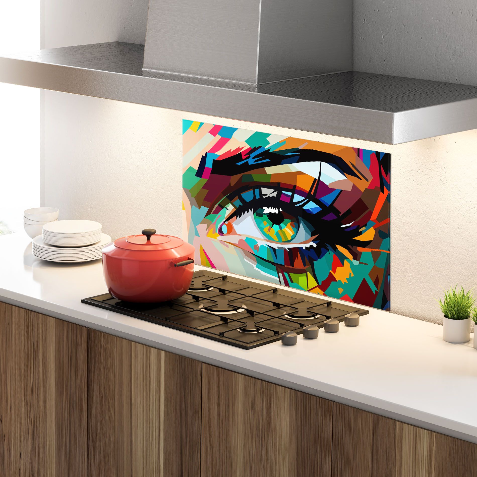 Green Art Eye mockup 4