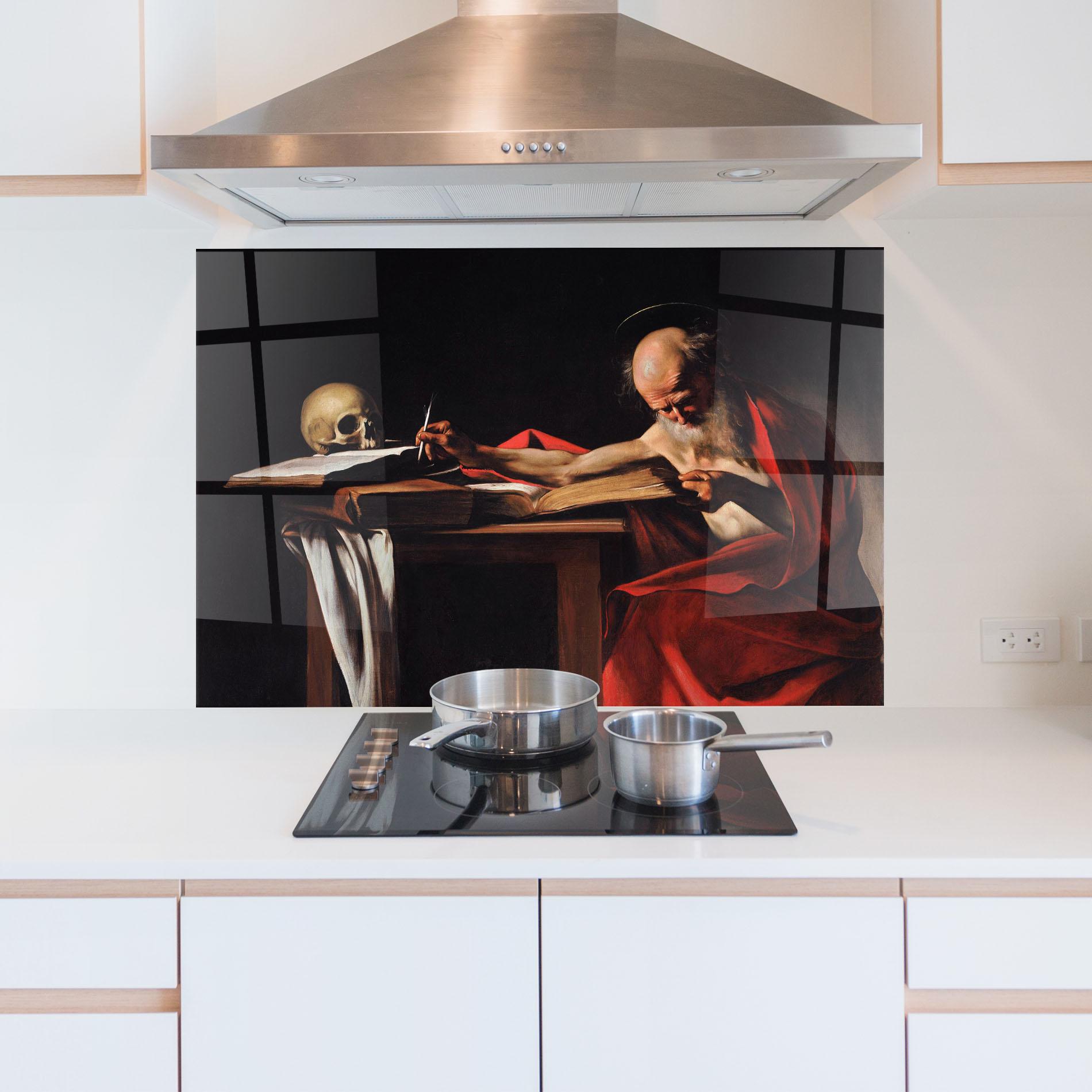 Konyhai üveg hátfal Close To Death mockup 5