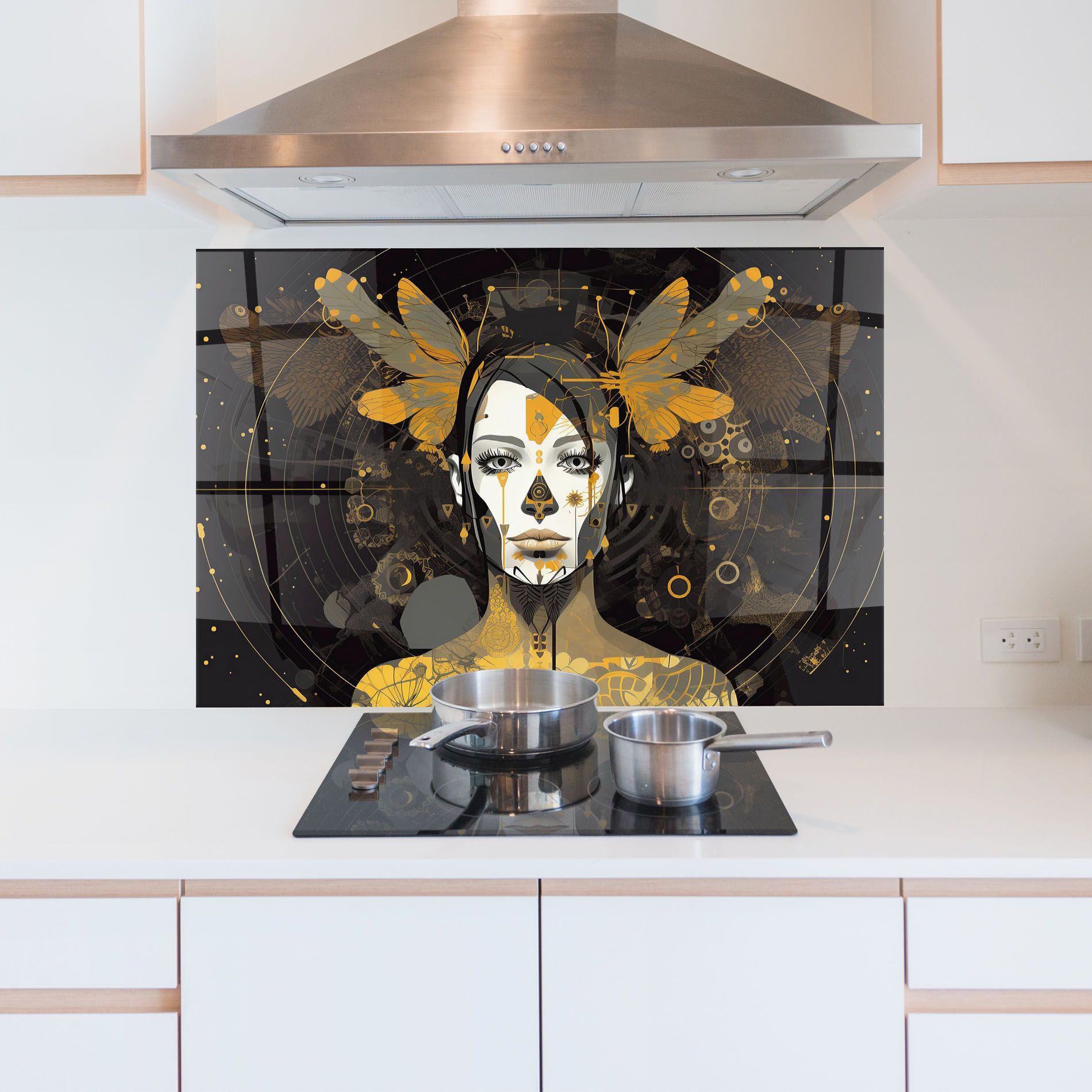 Colorful Graphical Artwork mockup 5