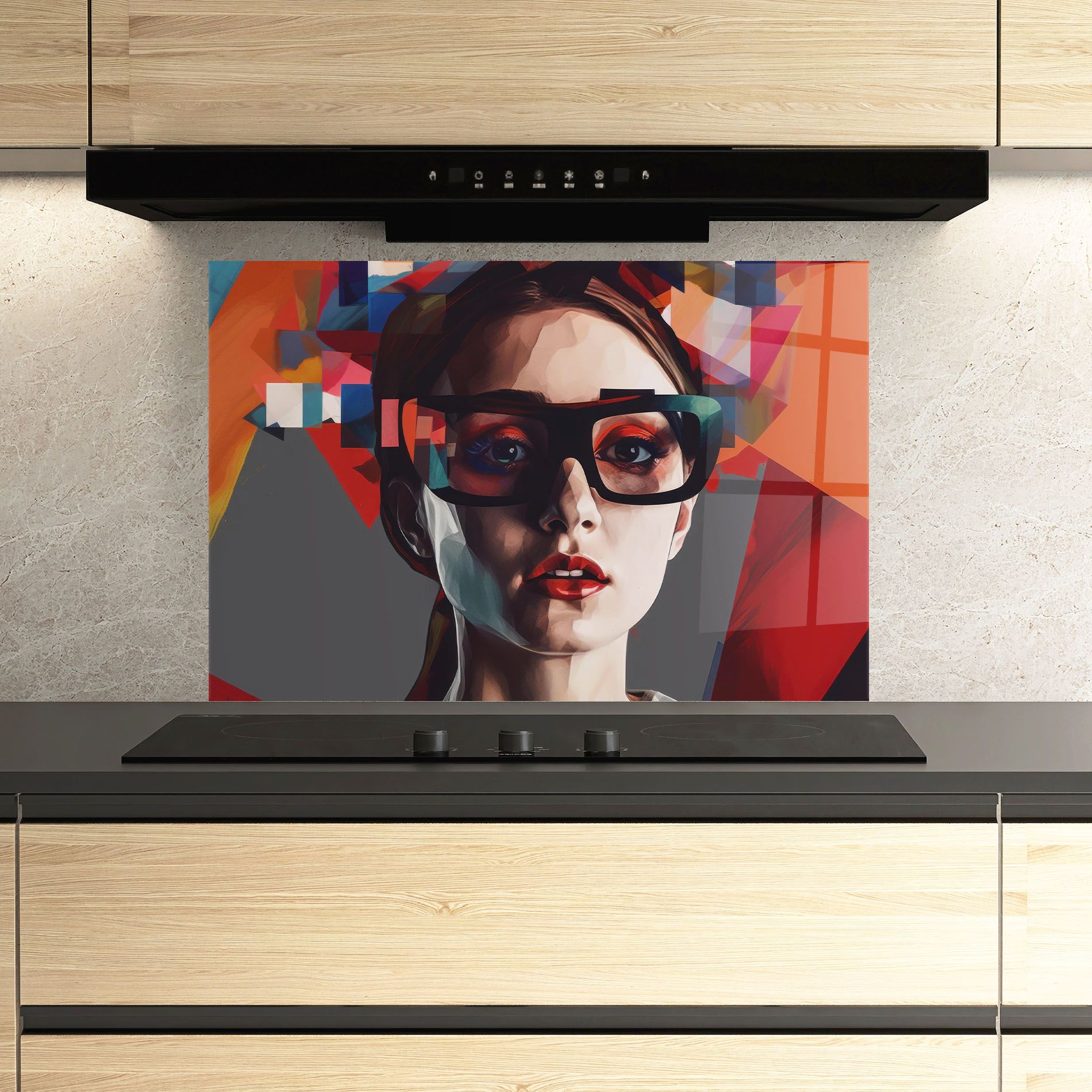 Big Black Glasses mockup 3