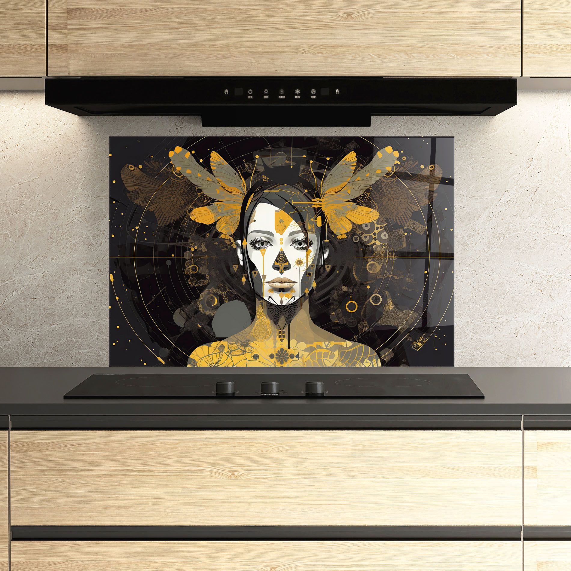 Colorful Graphical Artwork mockup 3