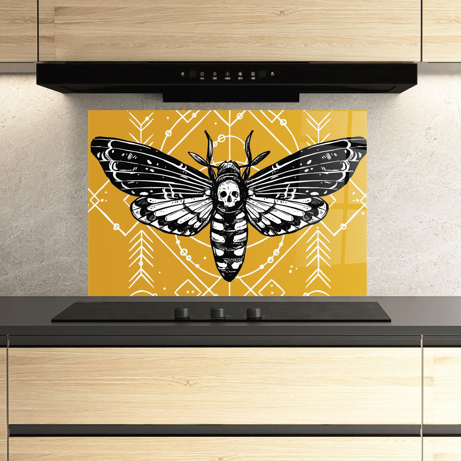 Konyhai üveg hátfal Cool Art 03 mockup 3