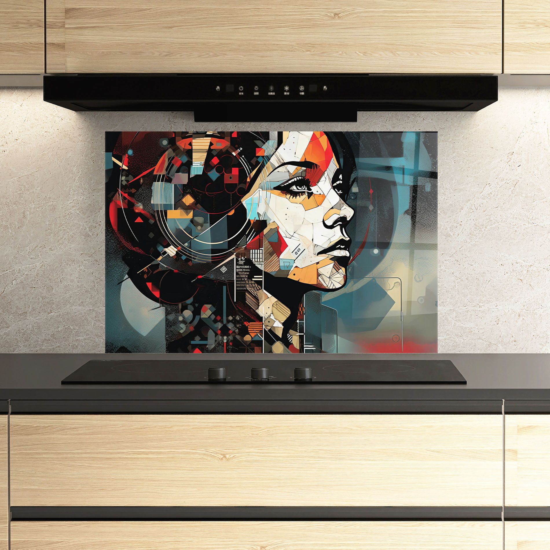 Graphical Artwork Woman mockup 3