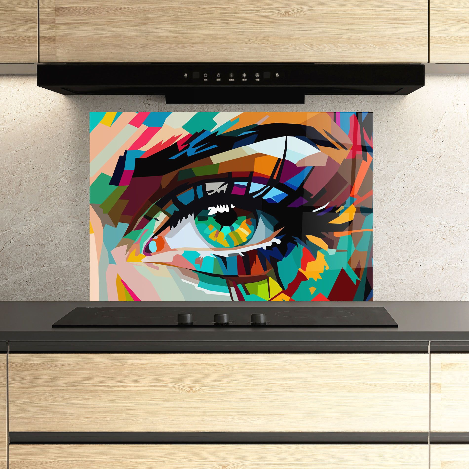 Green Art Eye mockup 3