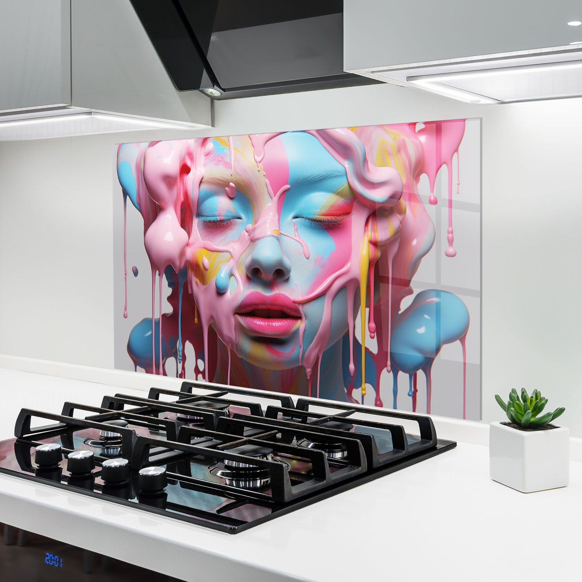 Colorful Face Paint mockup 6