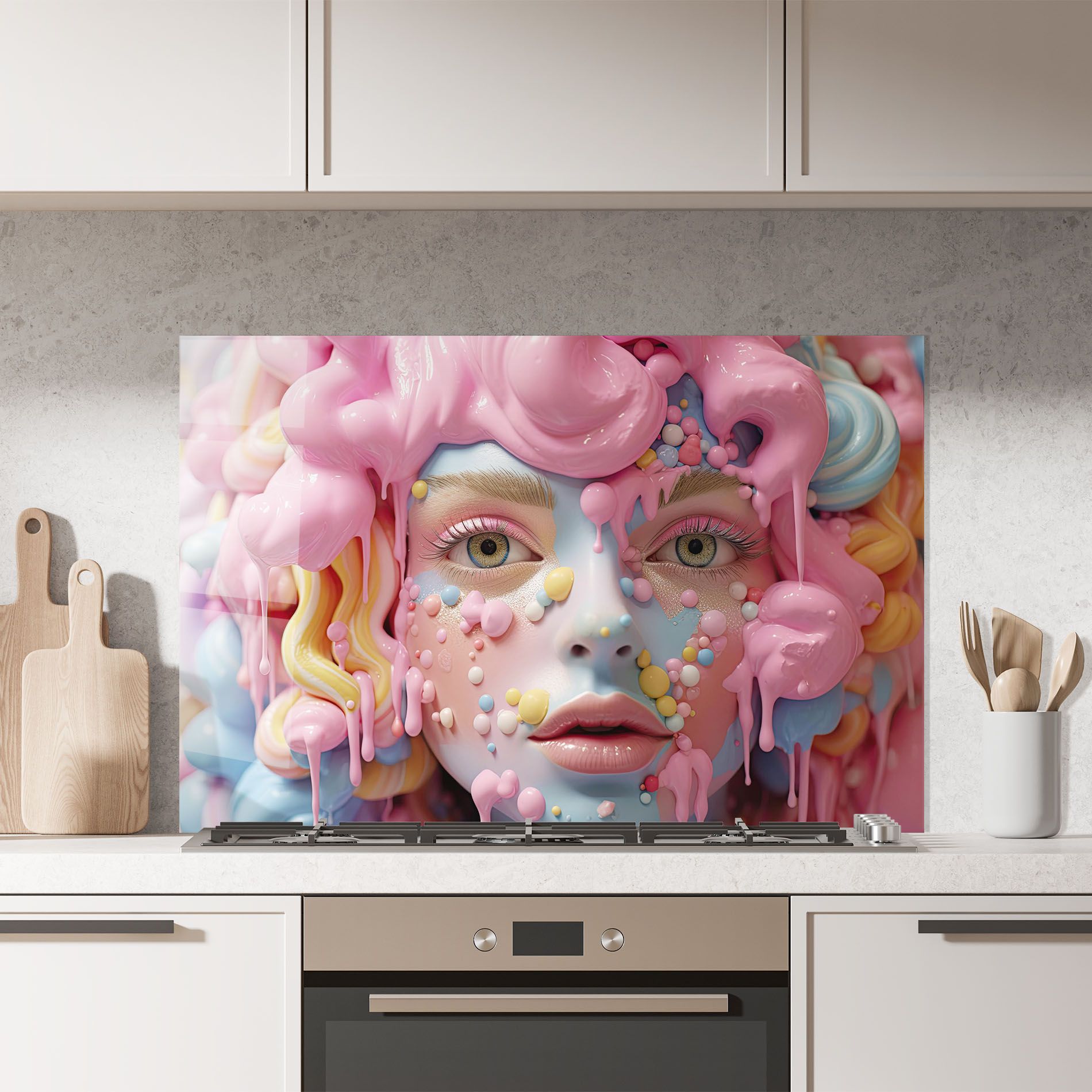 Candy Face Girl mockup 7